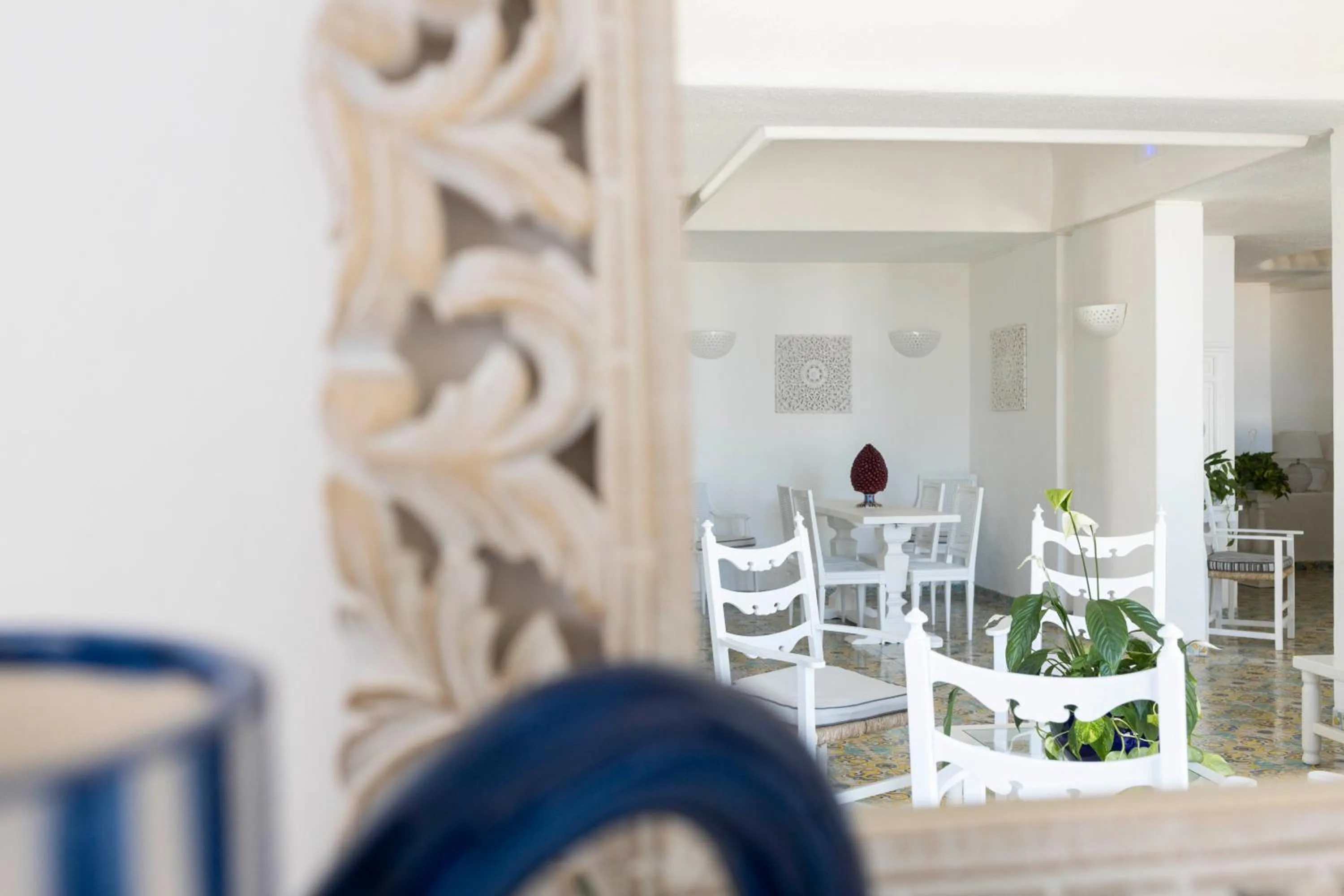 Restaurant/places to eat in Hotel Chiaia Di Luna