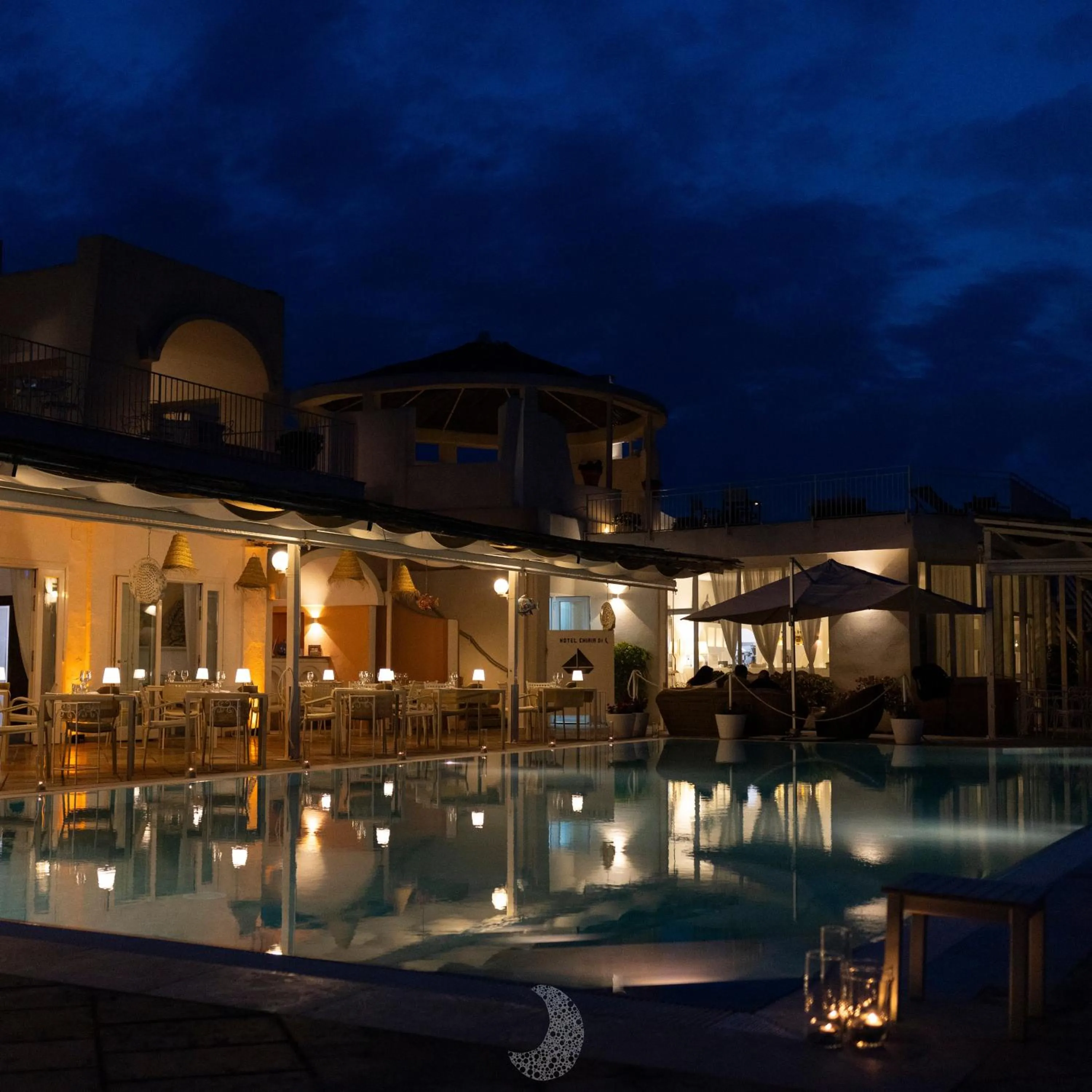 Restaurant/places to eat in Hotel Chiaia Di Luna