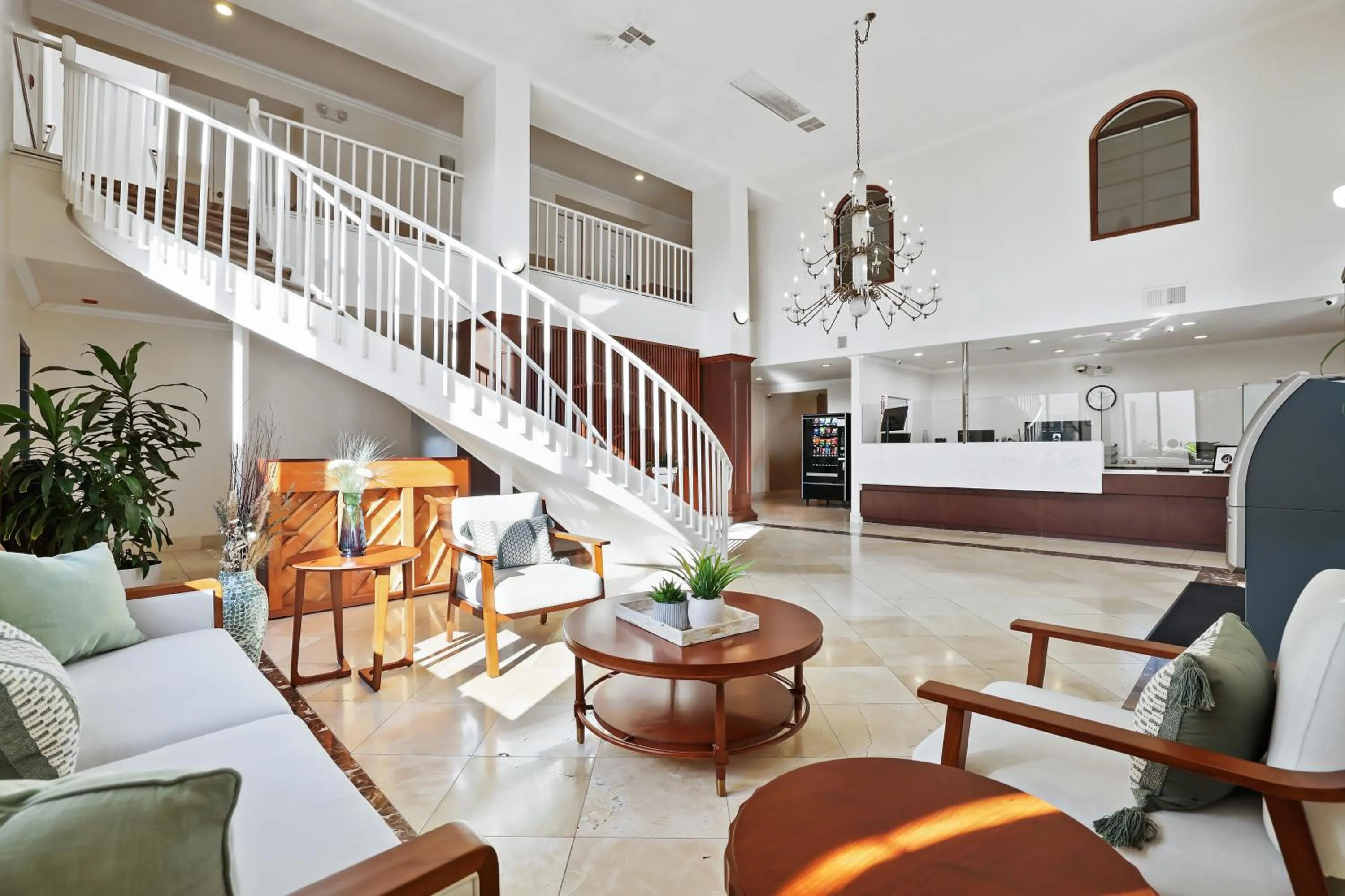 Lobby or reception in Brookhurst Plaza Inn