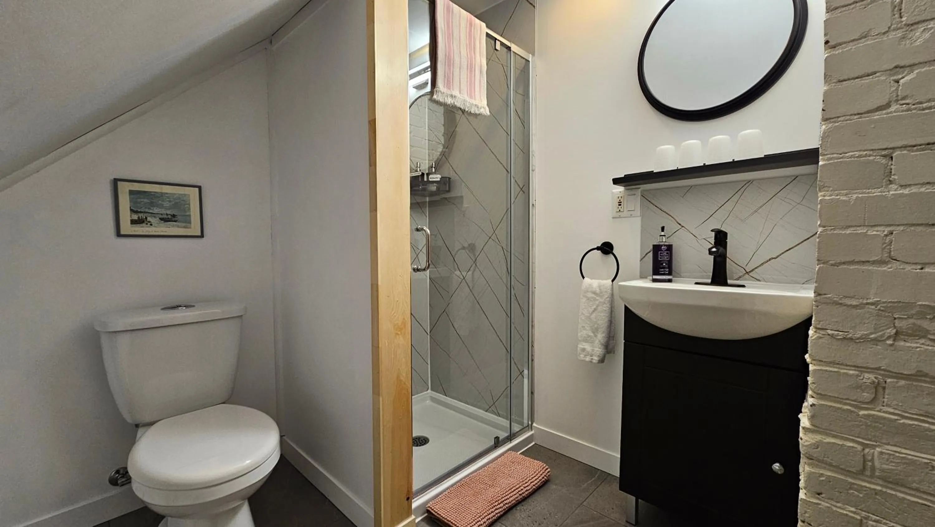 Bathroom in Auberge La Châtelaine