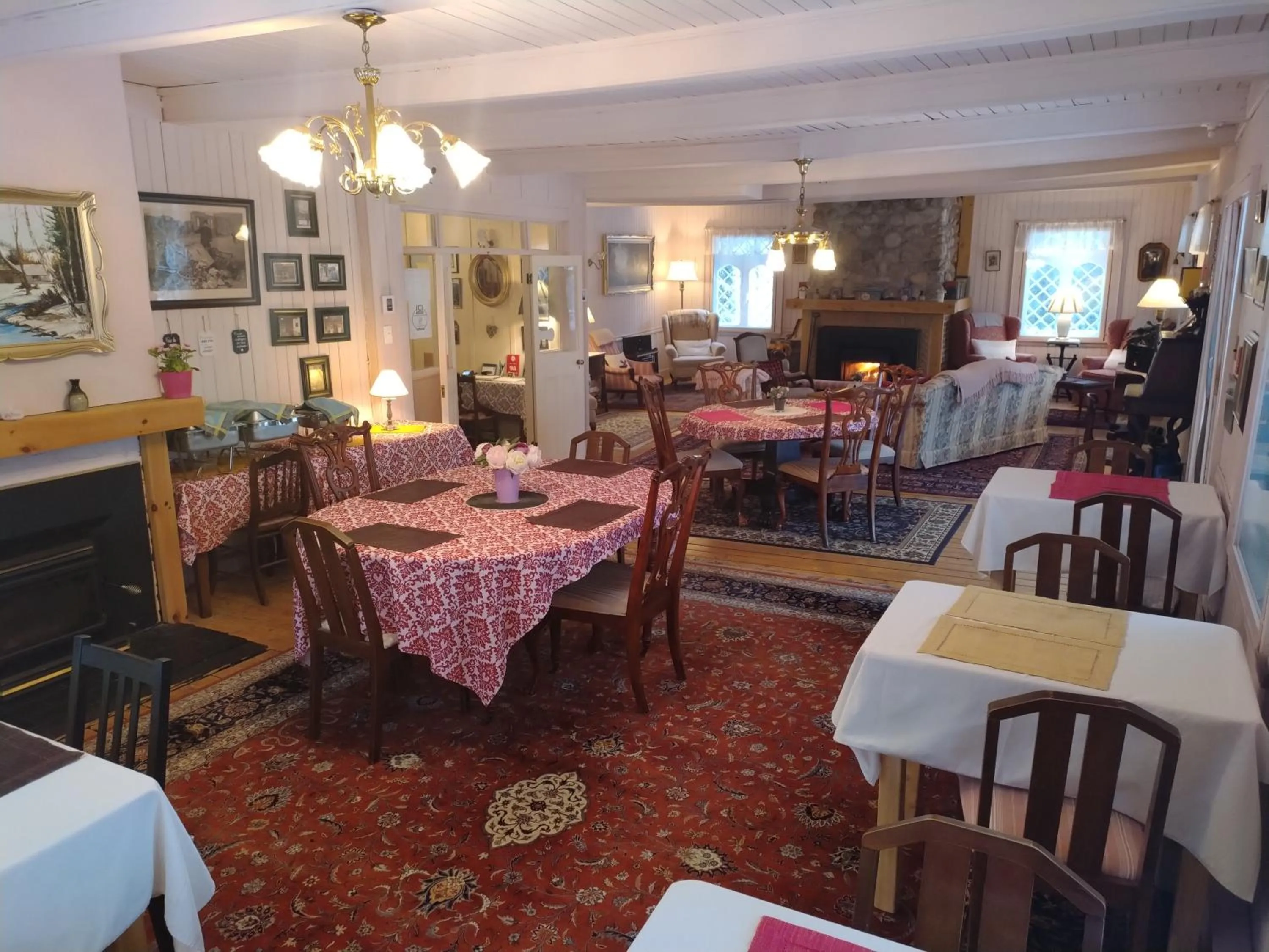 Area and facilities in Auberge La Châtelaine