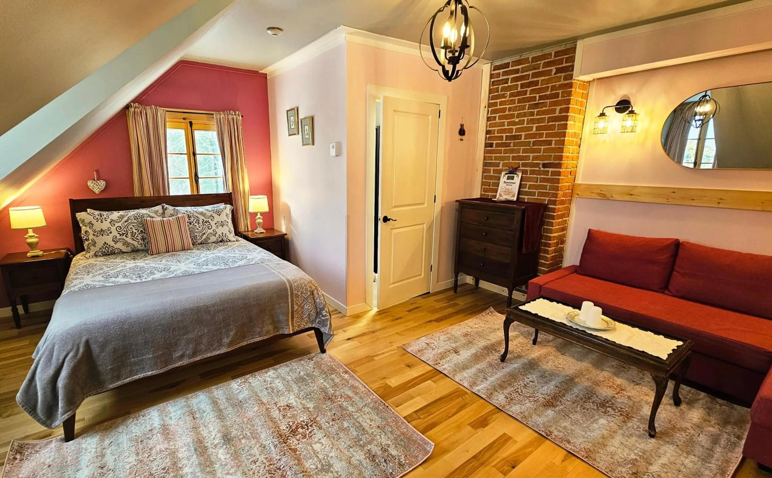 Bed in Auberge La Châtelaine