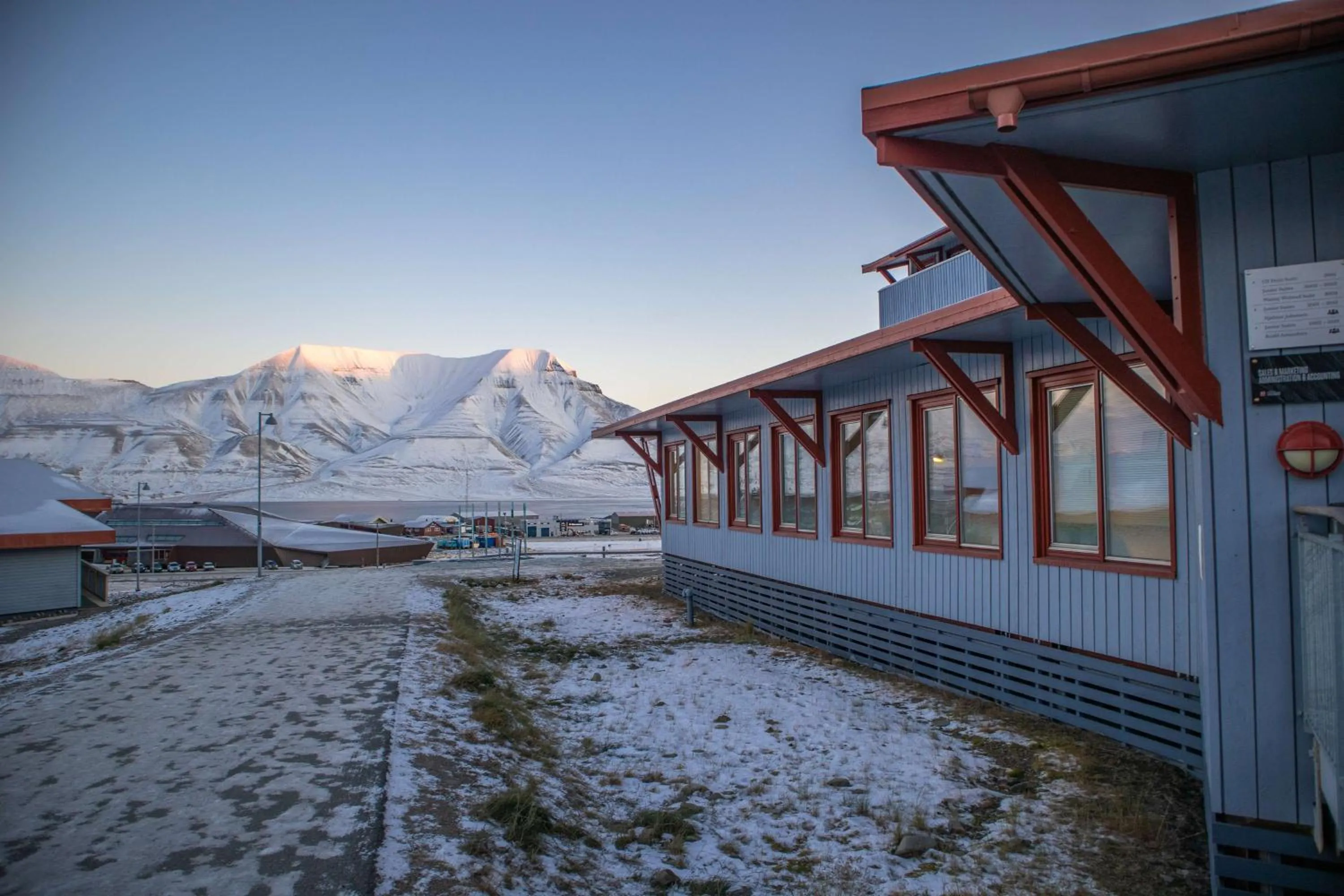 Property building in Radisson Blu Polar Hotel, Spitsbergen