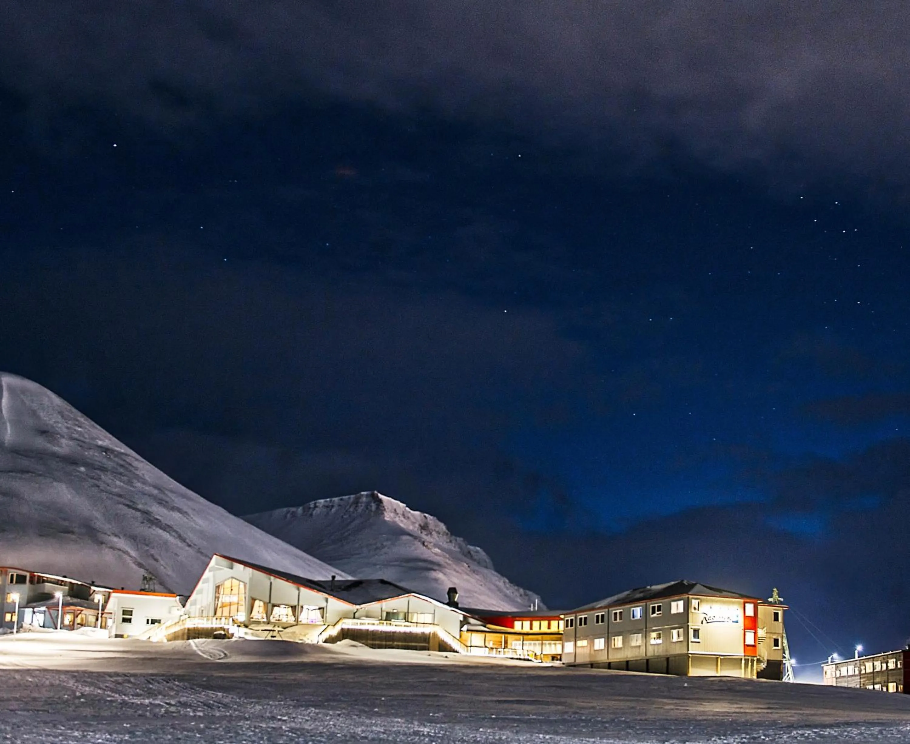 Property building in Radisson Blu Polar Hotel, Spitsbergen