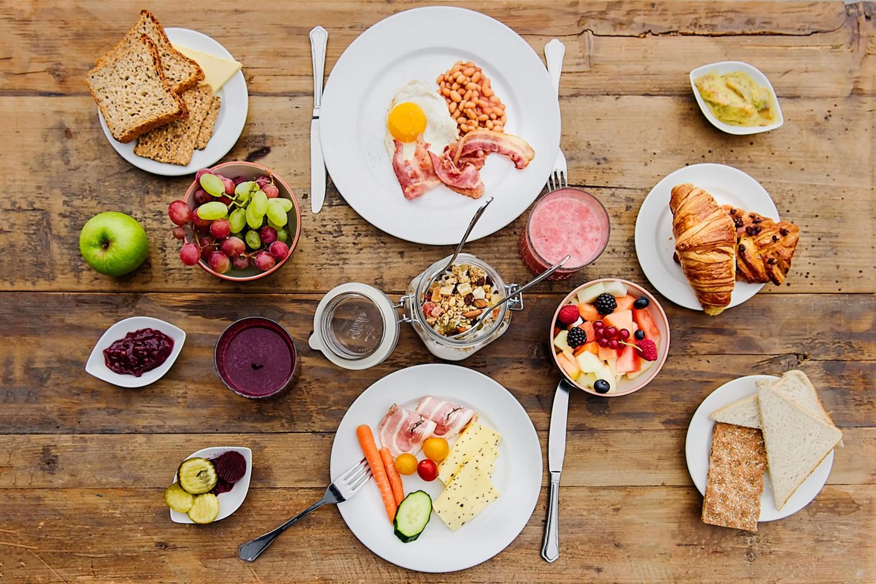 Breakfast in Radisson Blu Polar Hotel, Spitsbergen