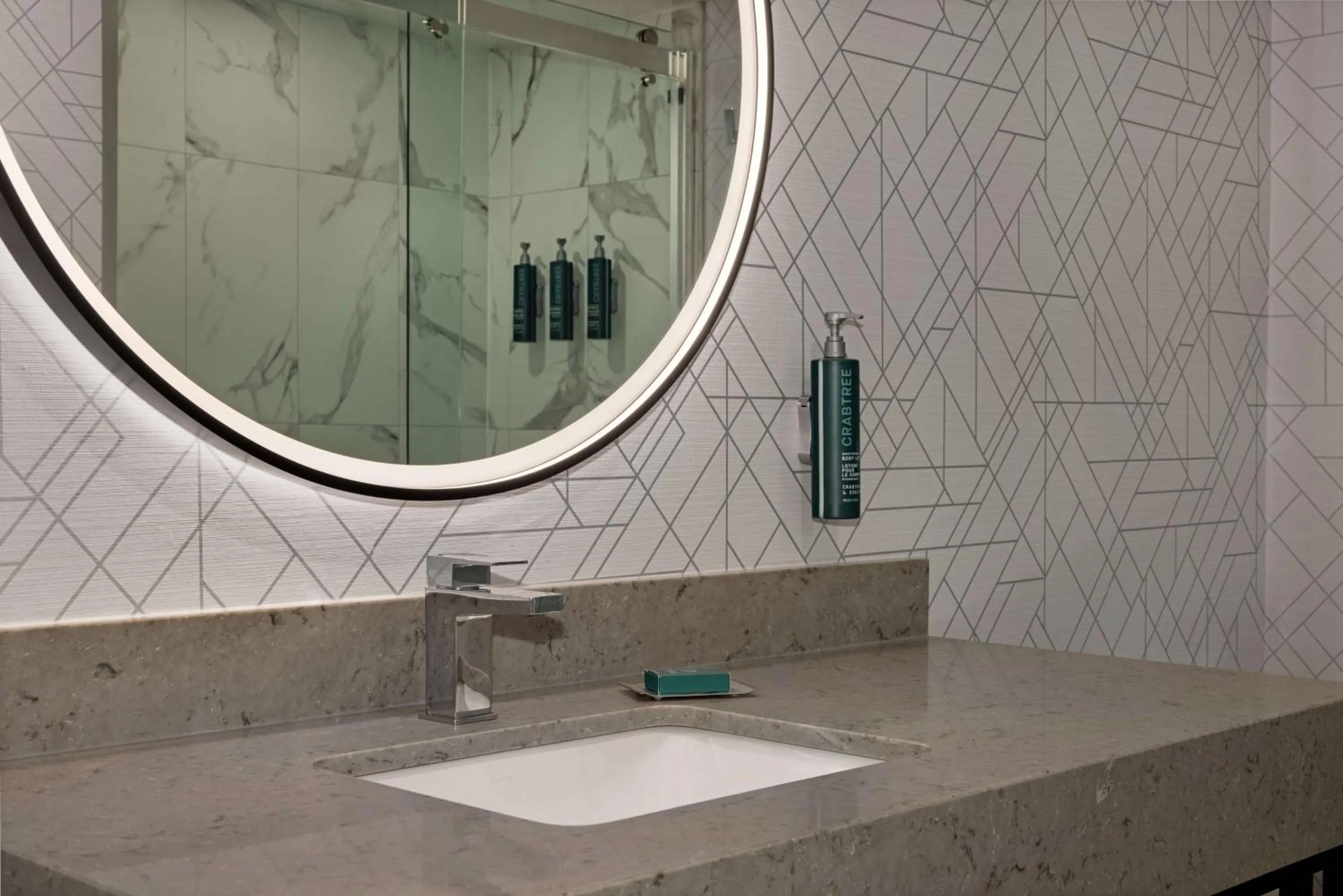 Bathroom in DoubleTree by Hilton Kingston - Newly Renovated