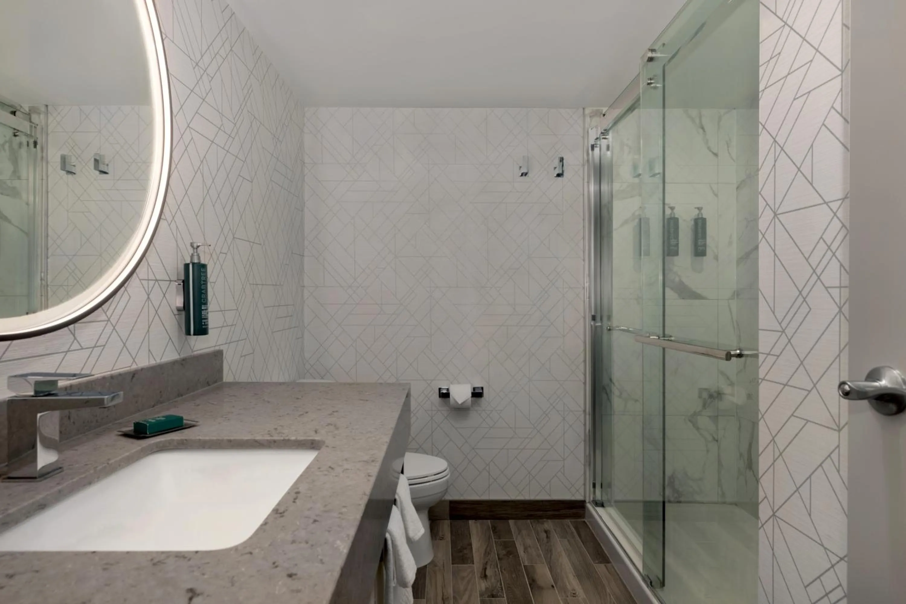Bathroom in DoubleTree by Hilton Kingston - Newly Renovated