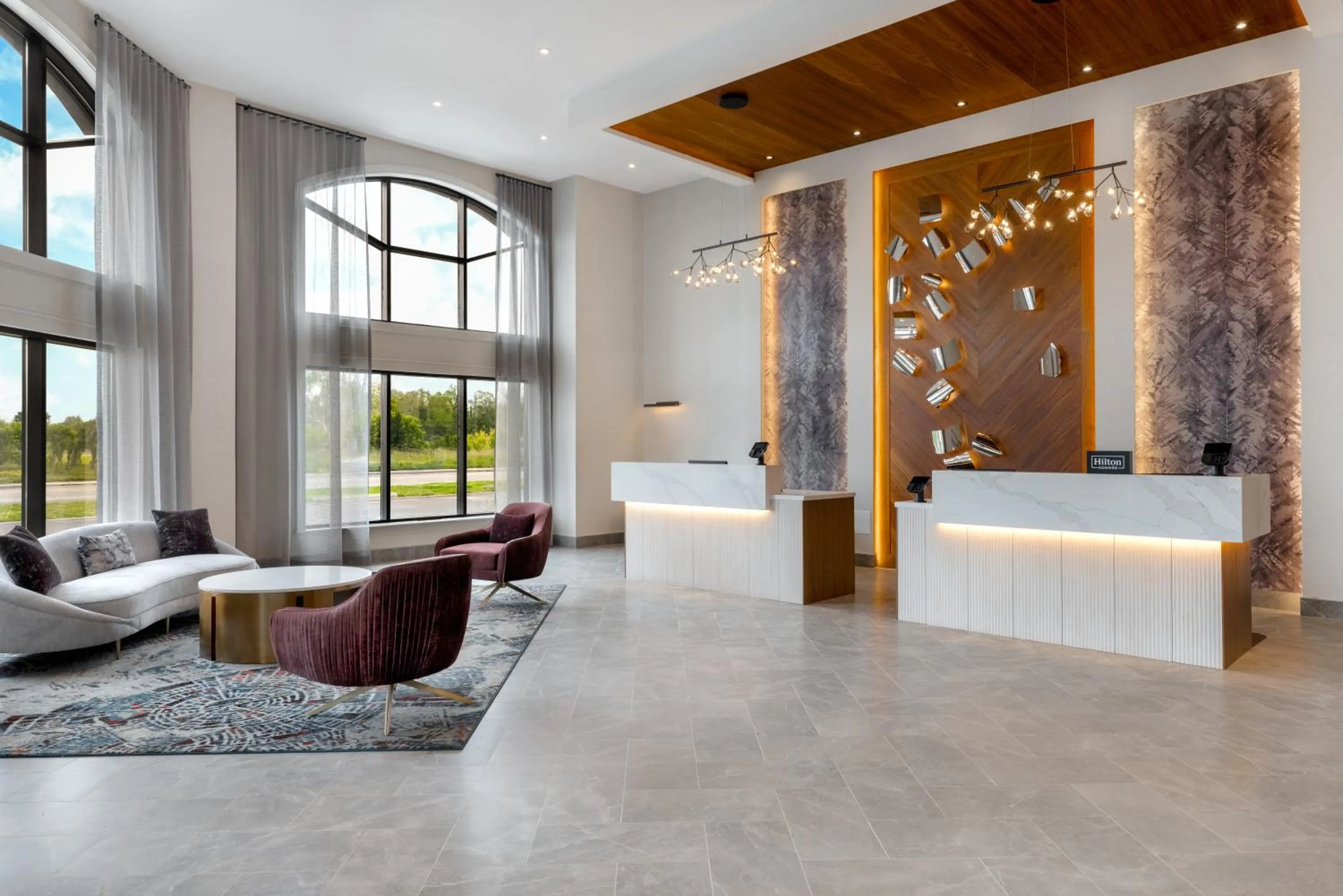 Lobby or reception in DoubleTree by Hilton Kingston - Newly Renovated
