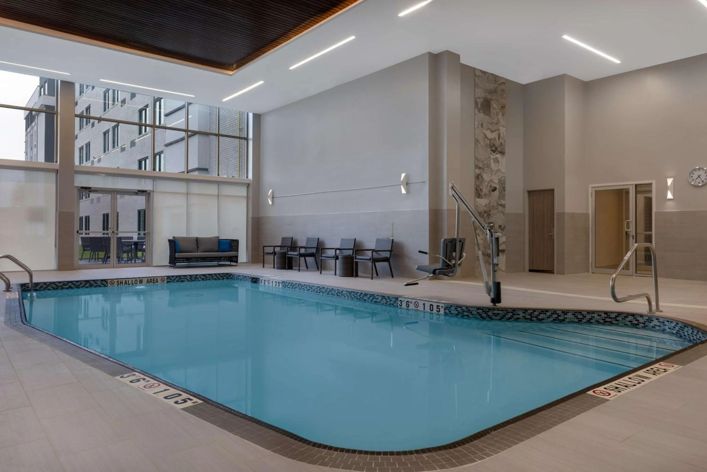 Pool view in DoubleTree by Hilton Kingston - Newly Renovated