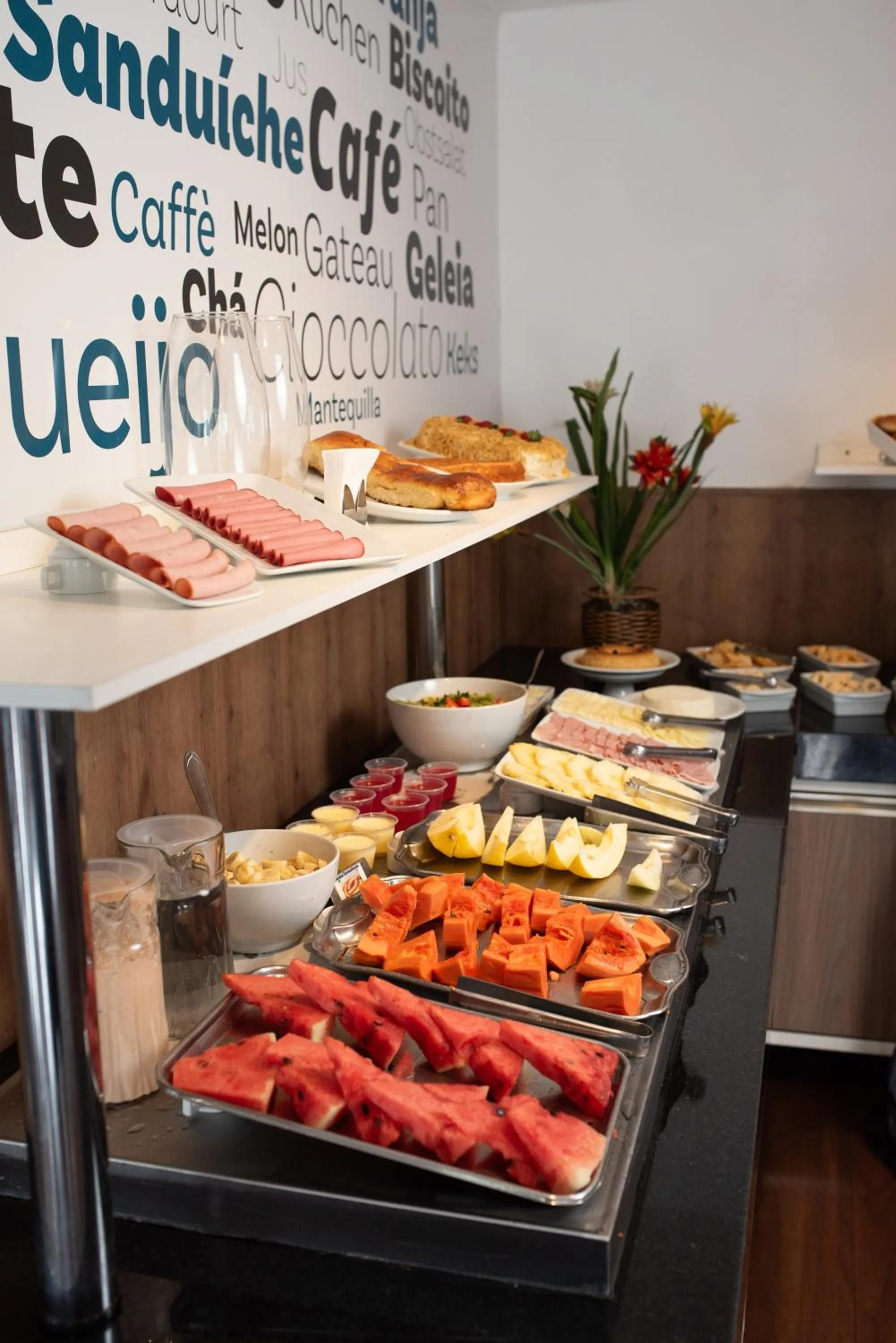 Buffet breakfast in Panorama Hotel