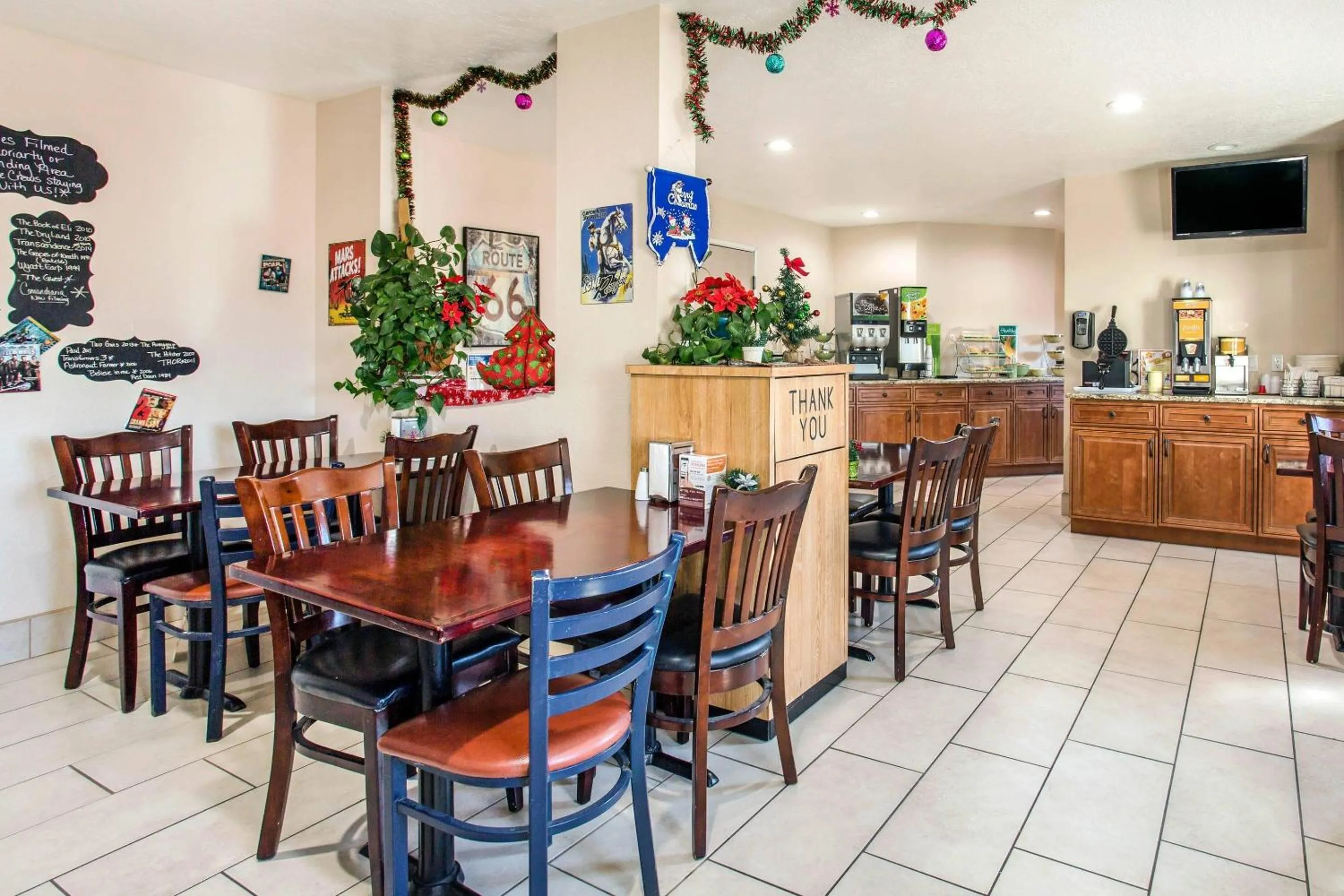 Breakfast in Quality Inn Moriarty