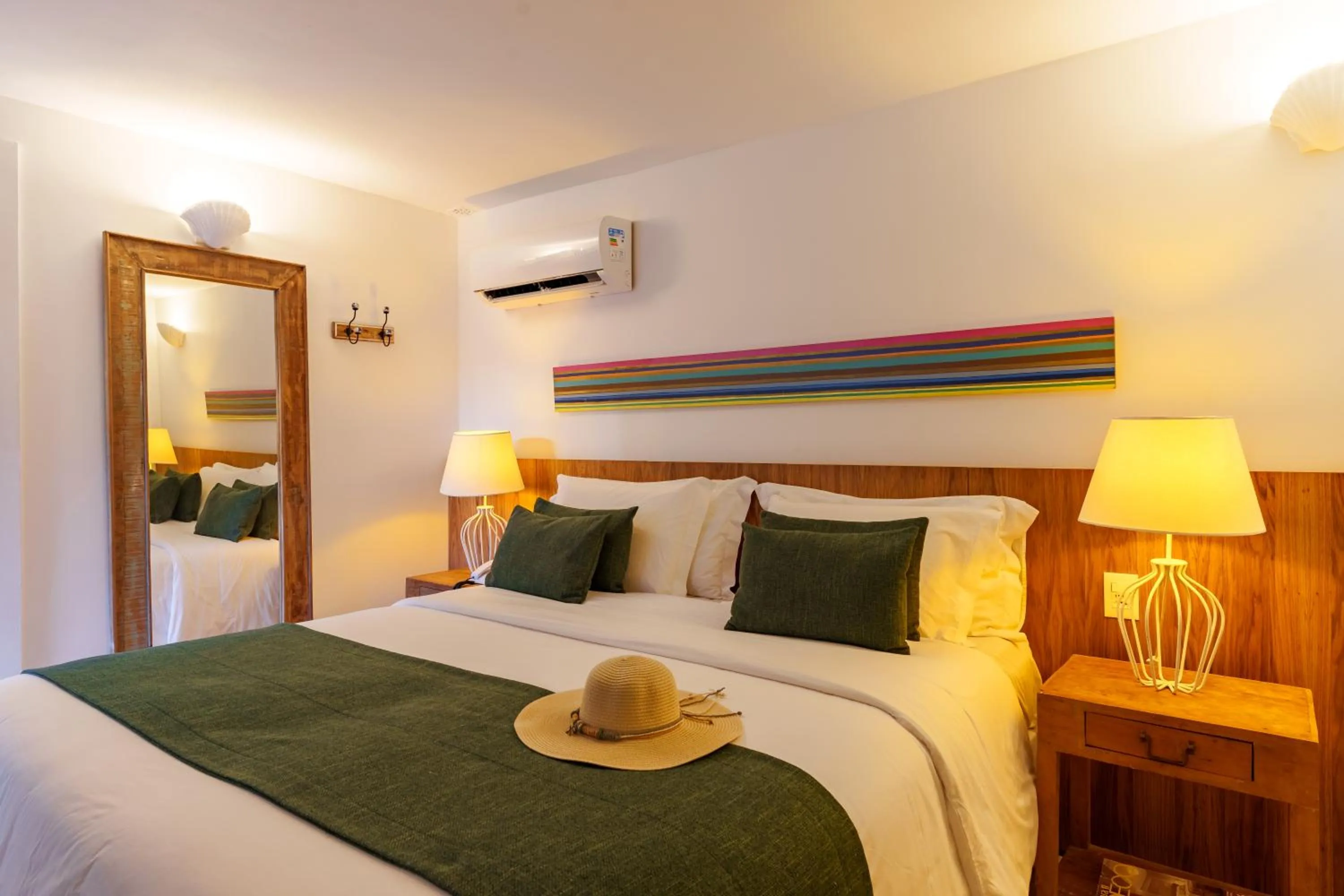 Bedroom, Bed in La Chimère Buzios Essence