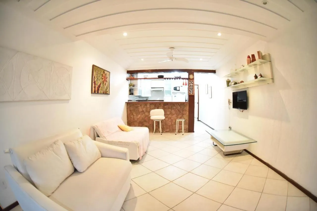 Living room in Apart Hotel em Búzios