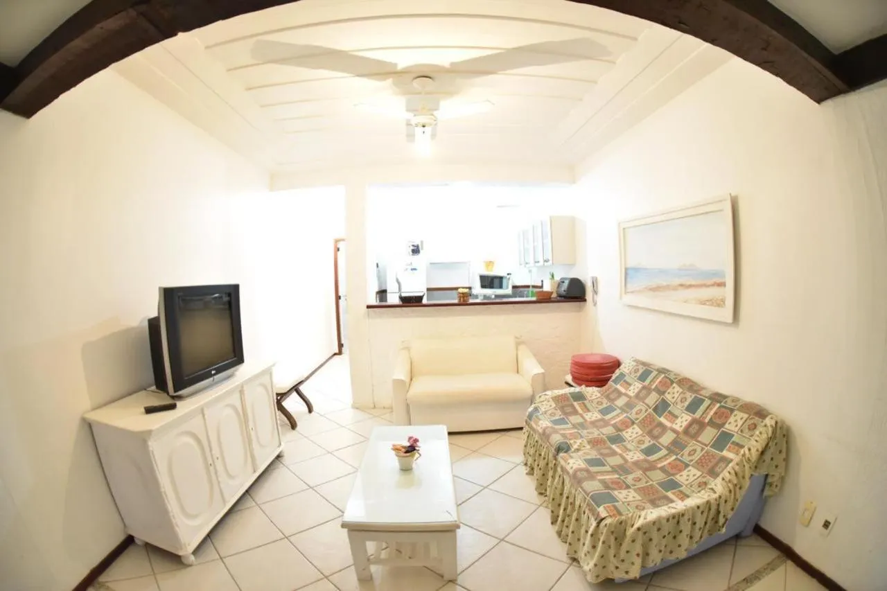 Living room in Apart Hotel em Búzios