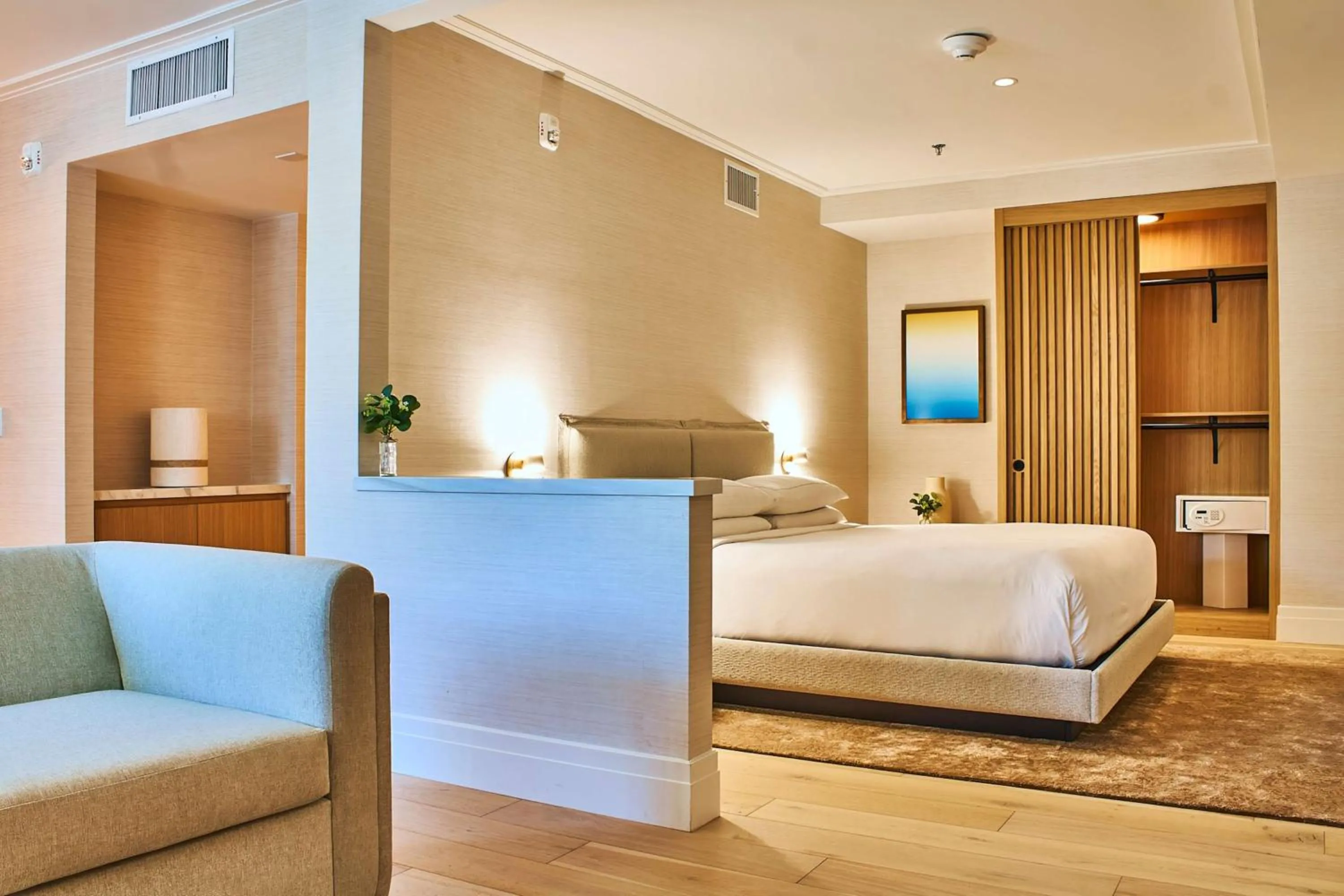 Bed in Hilton San Diego/Del Mar