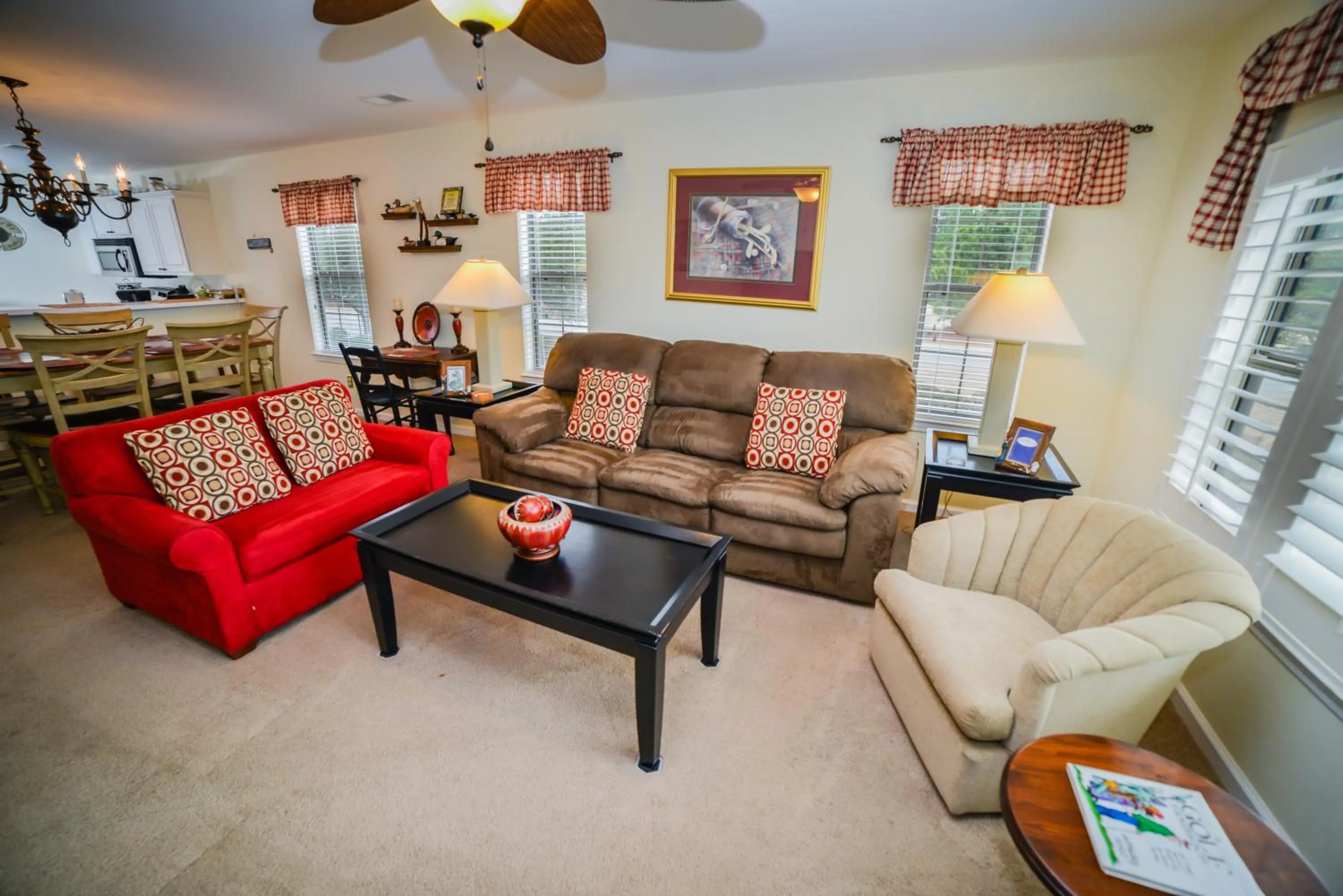 Living room, Seating Area in True Blue Golf Resort