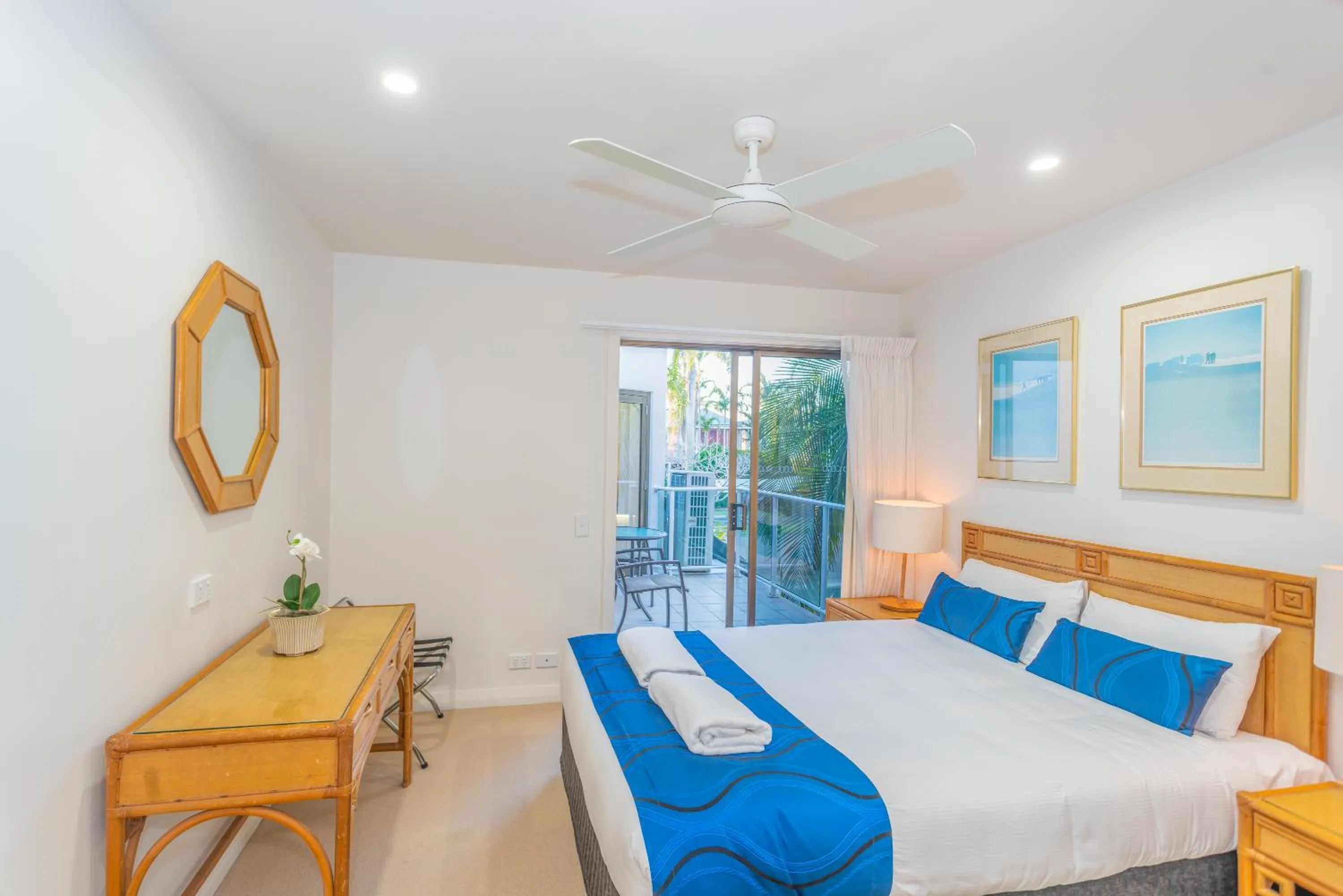 Bedroom, Bed in Noosa Boutique Apartments & Elkhorn Villas