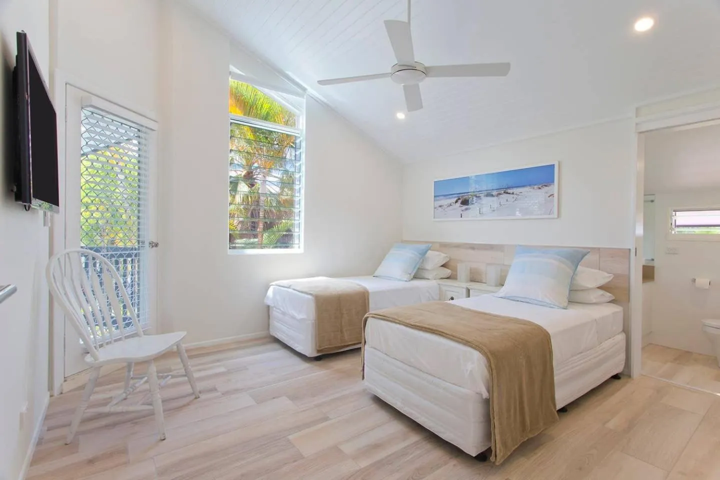 Bedroom, Bed in Noosa Boutique Apartments & Elkhorn Villas
