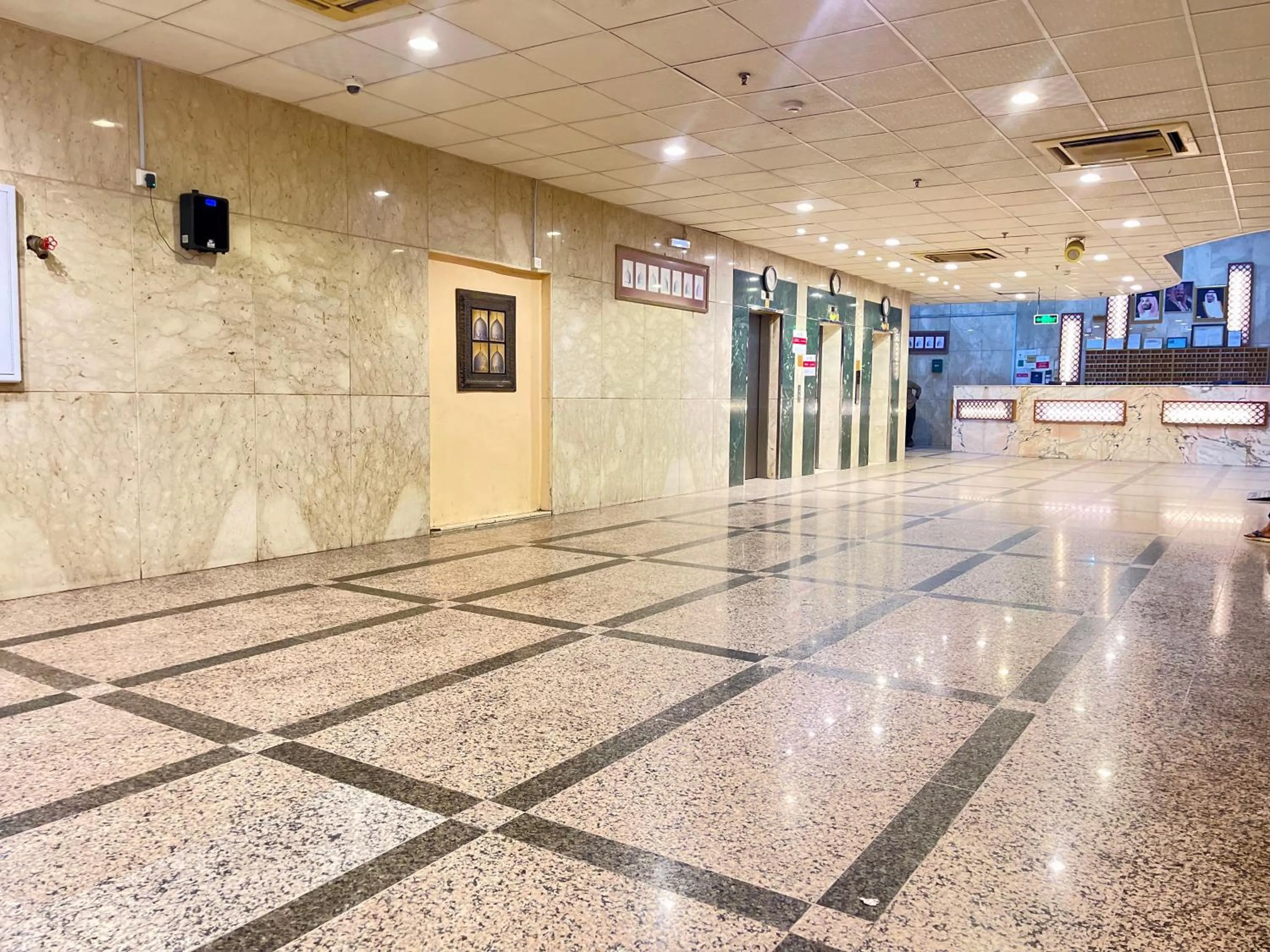 Seating area in Burj Al Mukhtara Hotel