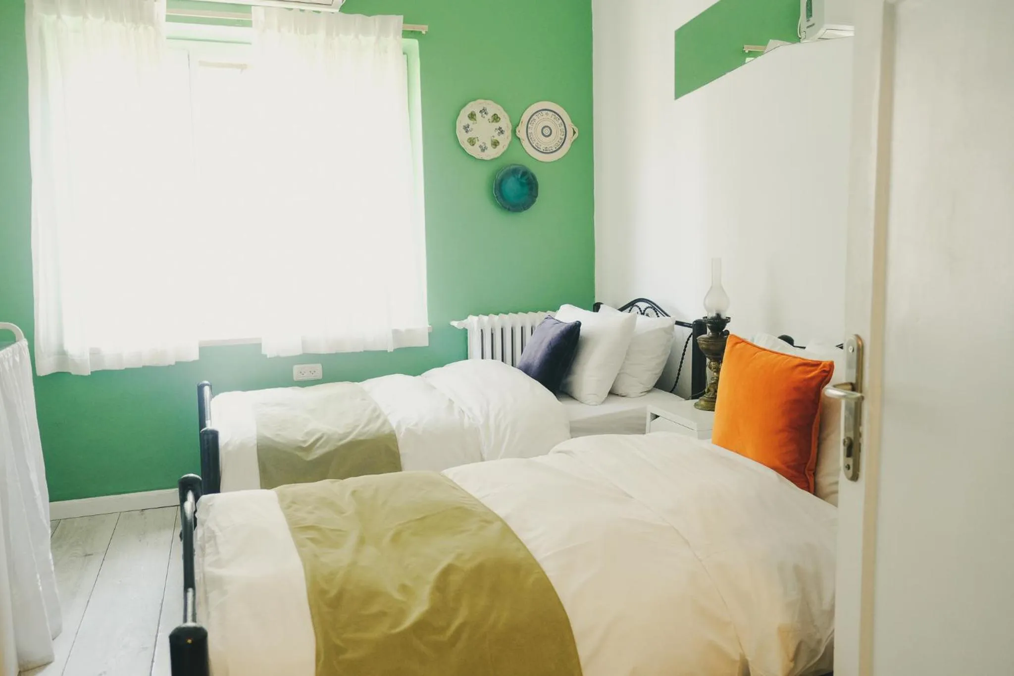 Bedroom, Bed in Tzefania Hotel