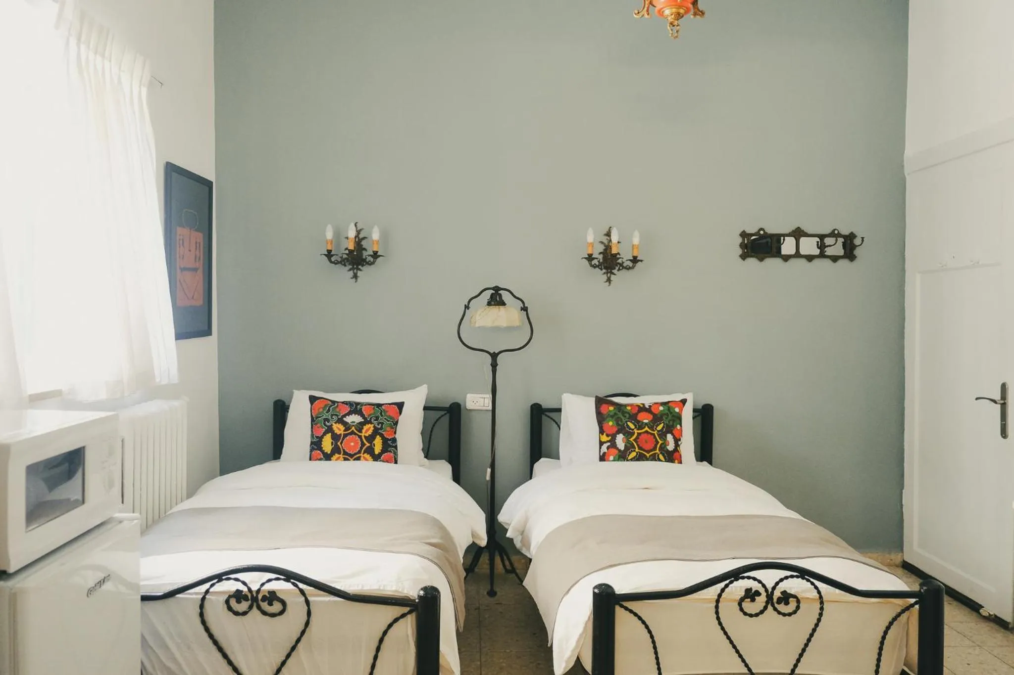 Bedroom, Bed in Tzefania Hotel