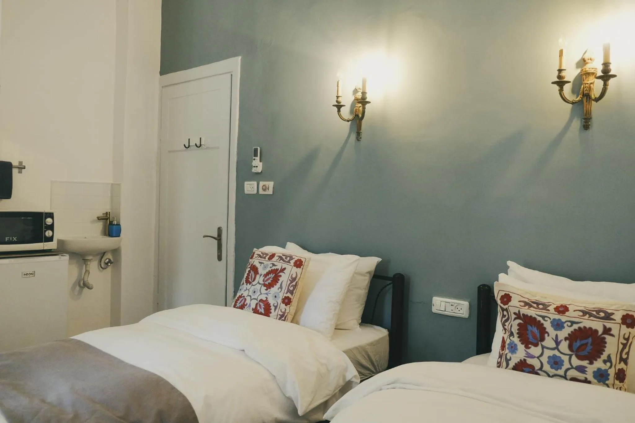 Bedroom, Bed in Tzefania Hotel