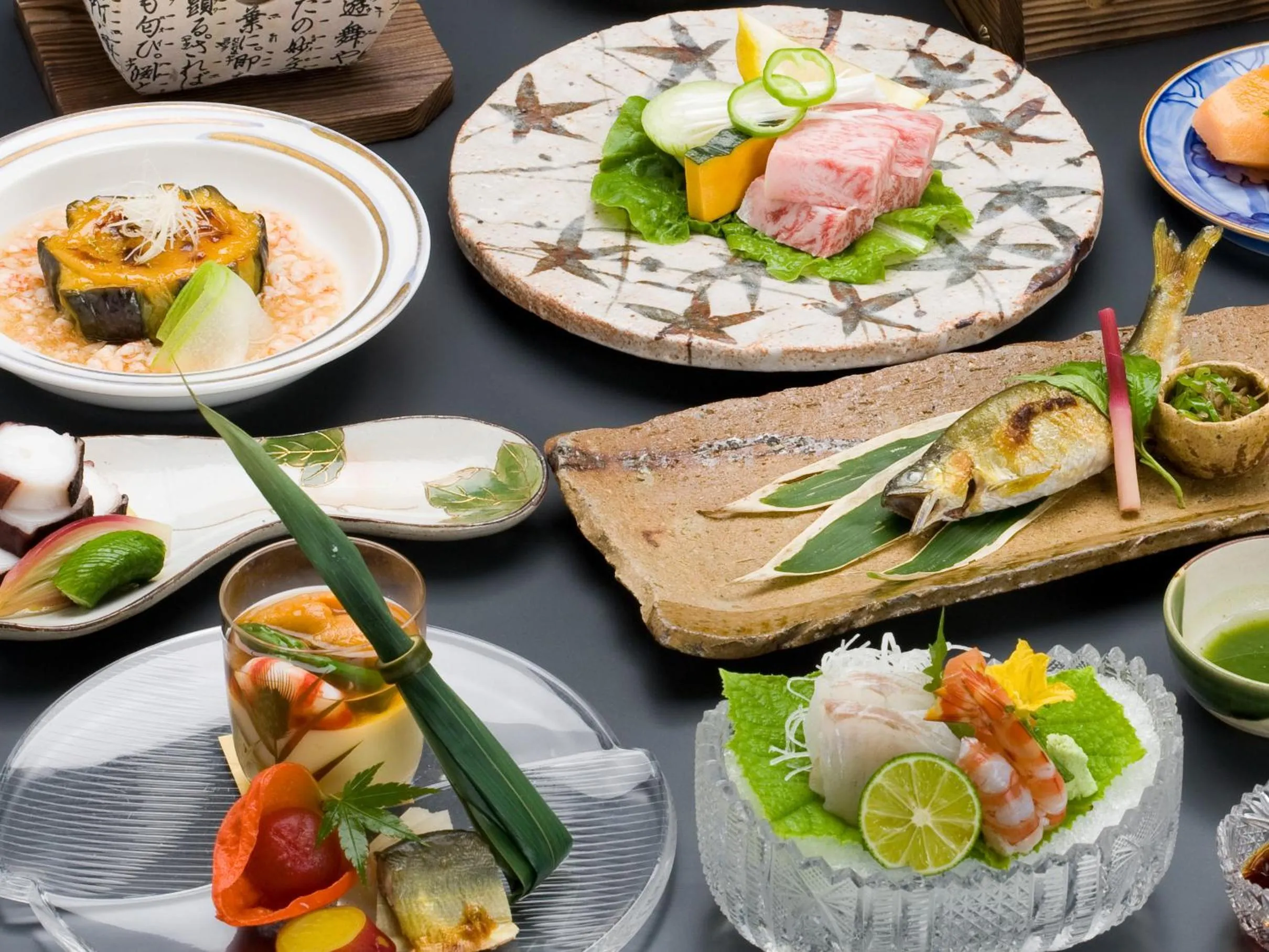 Food close-up in Suimeikan