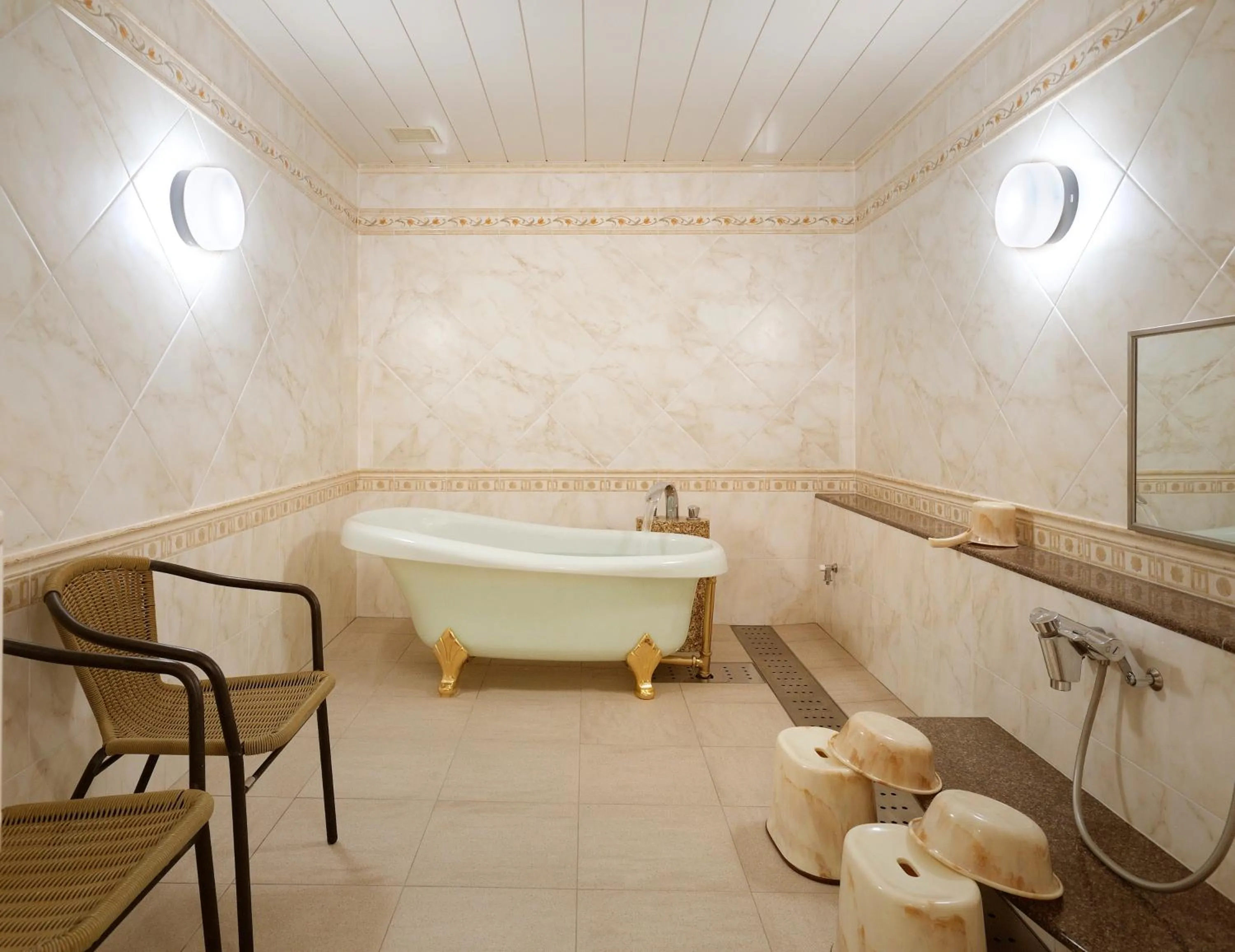 Hot Spring Bath in Suimeikan