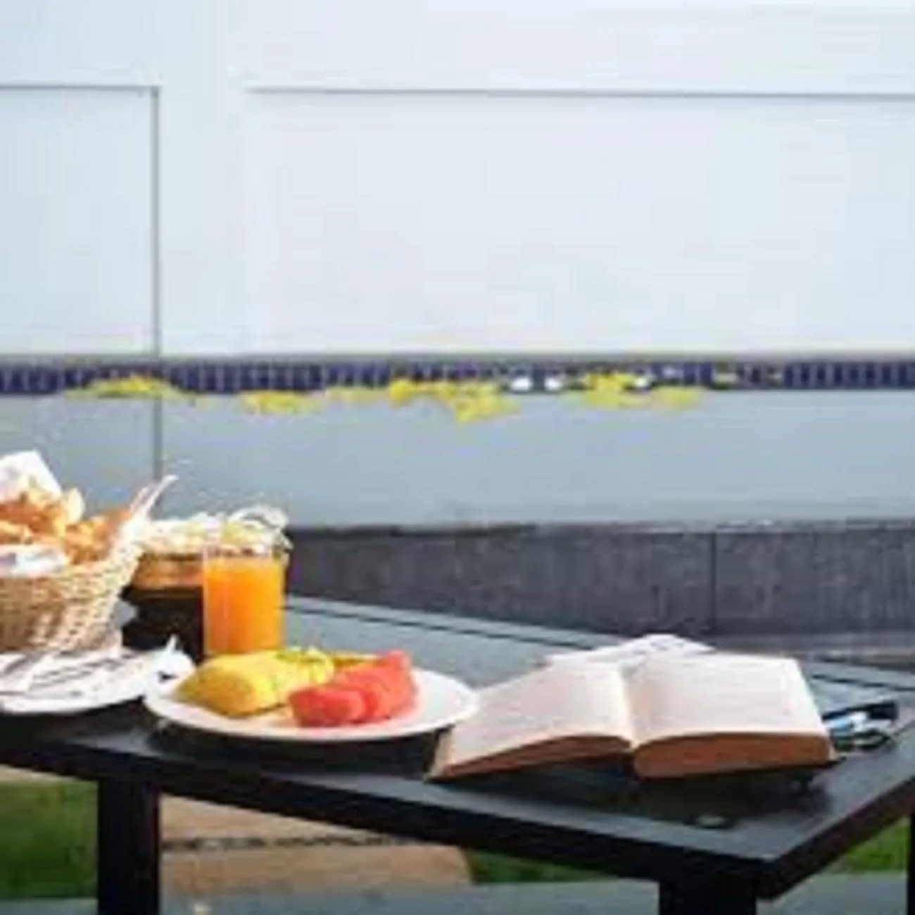 Breakfast in Estuary Sarovar Premiere Poovar Island