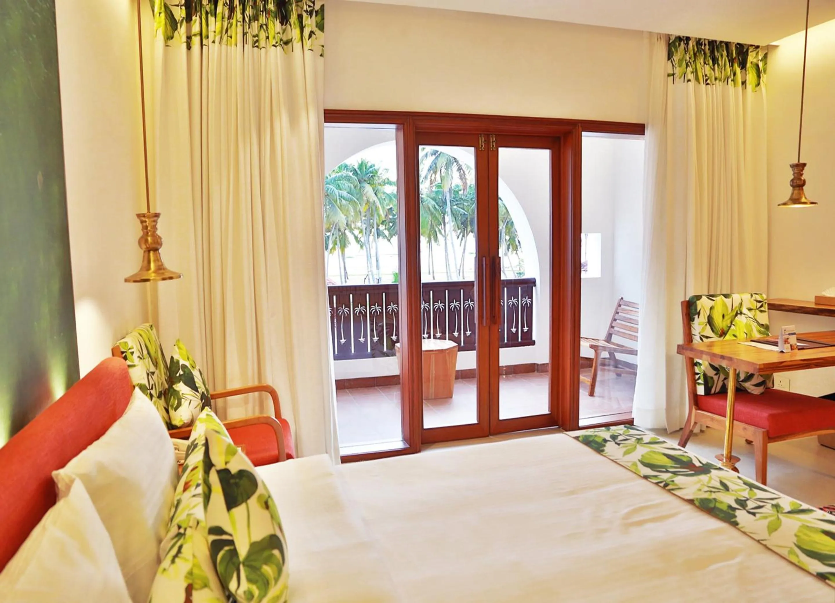Bedroom, Bed in Estuary Sarovar Premiere Poovar Island