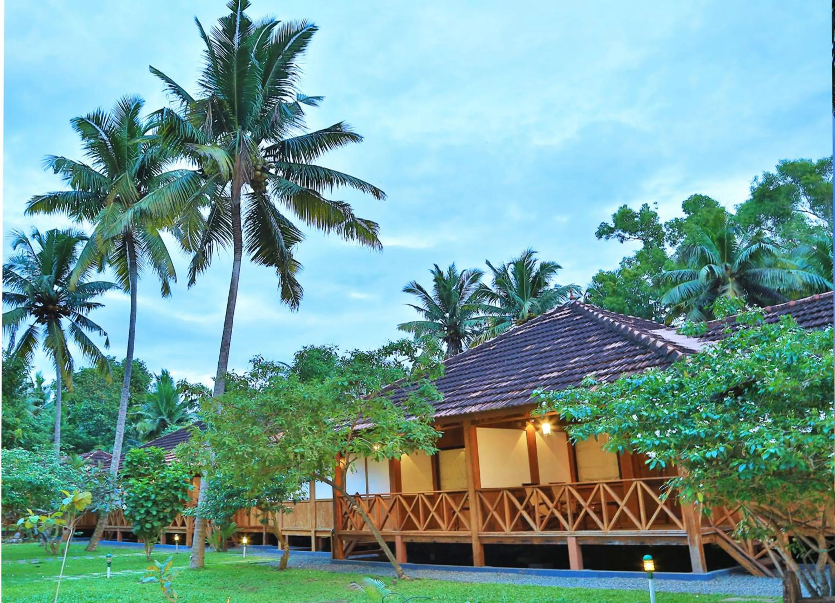 Property building in Estuary Sarovar Premiere Poovar Island