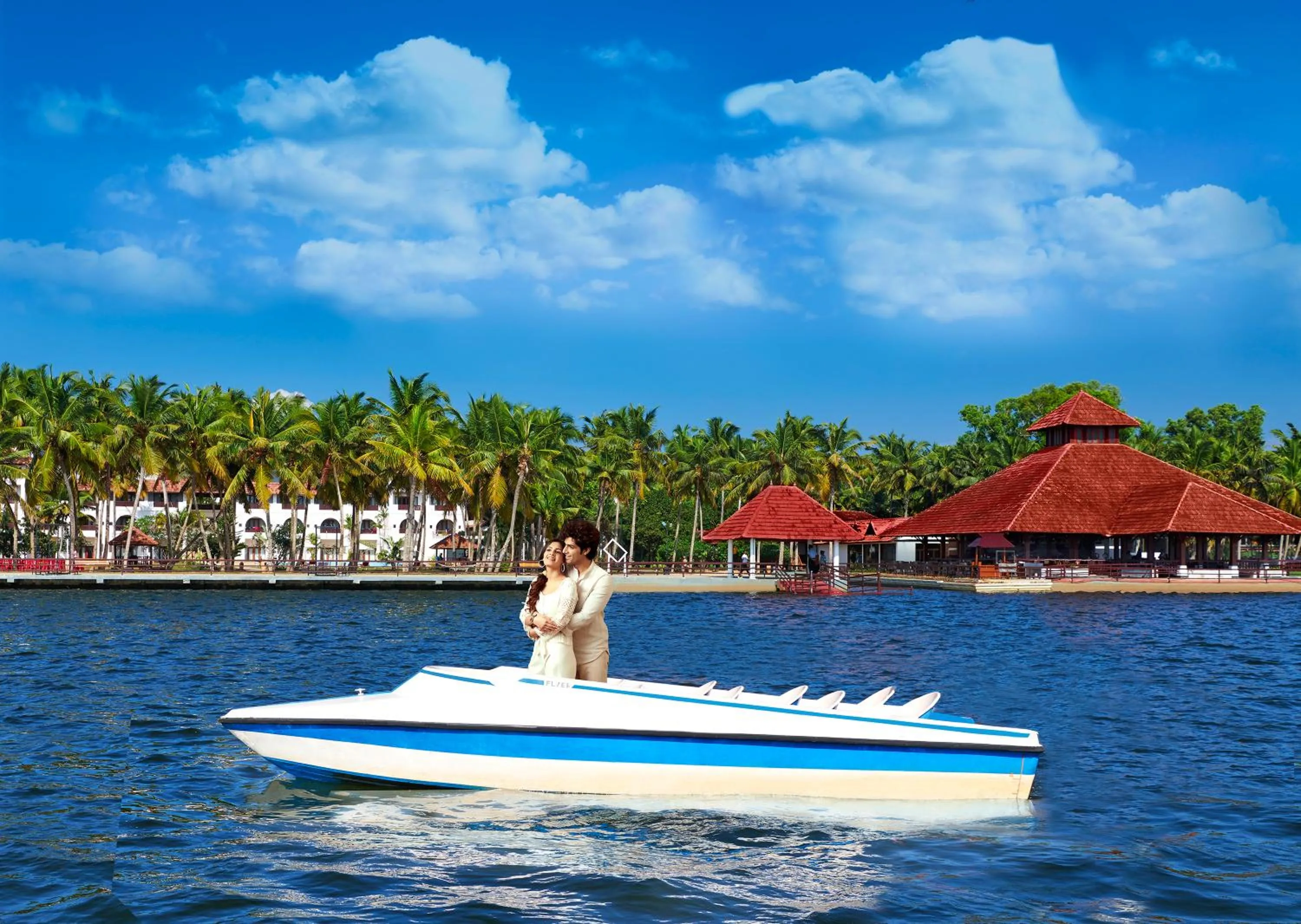 Beach in Estuary Sarovar Premiere Poovar Island