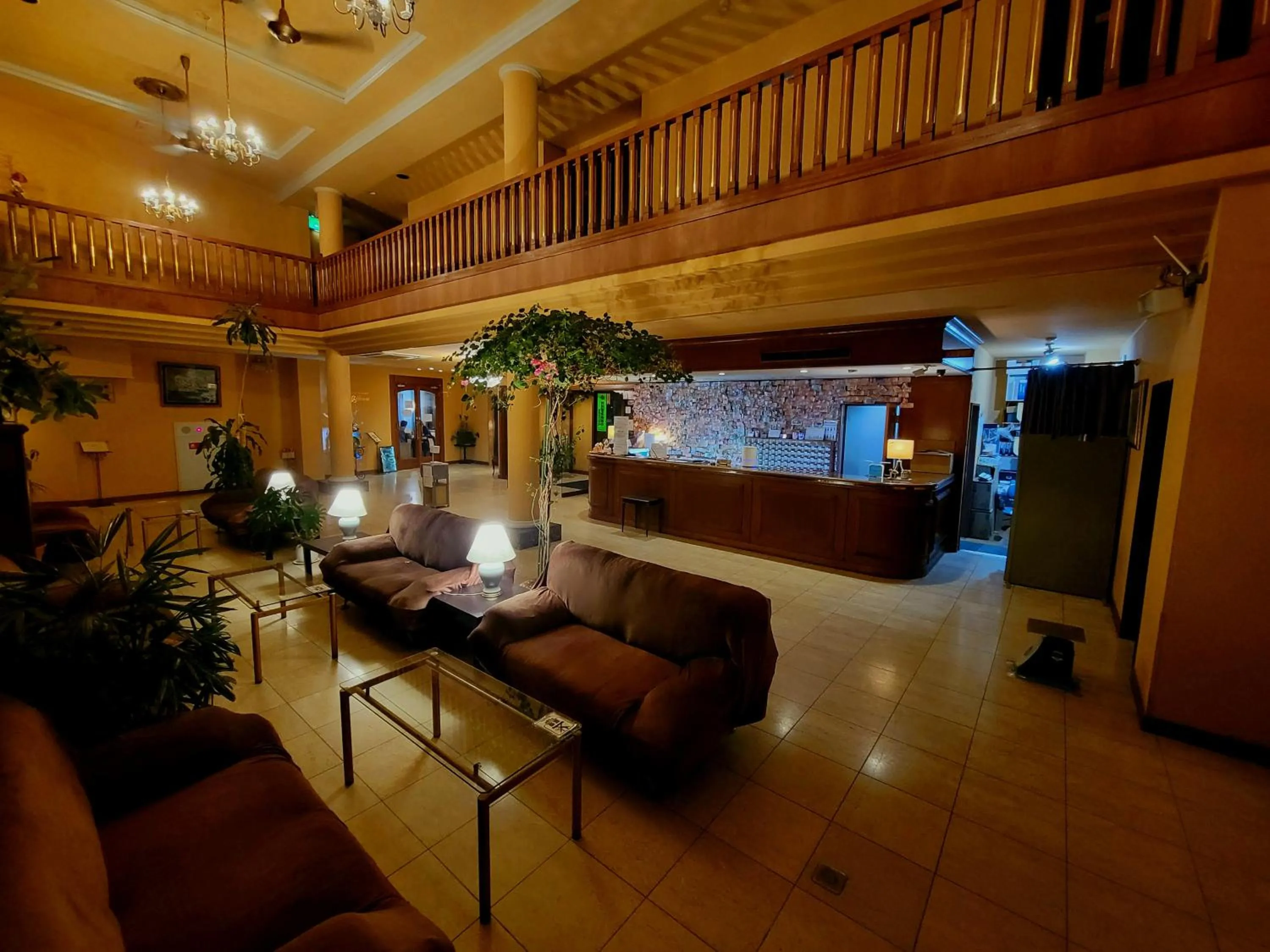 Lobby or reception in Hotel Seagull