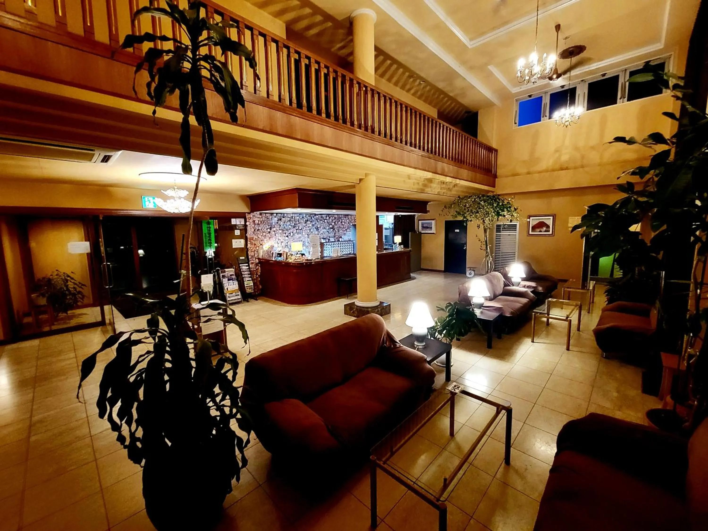 Lobby or reception in Hotel Seagull