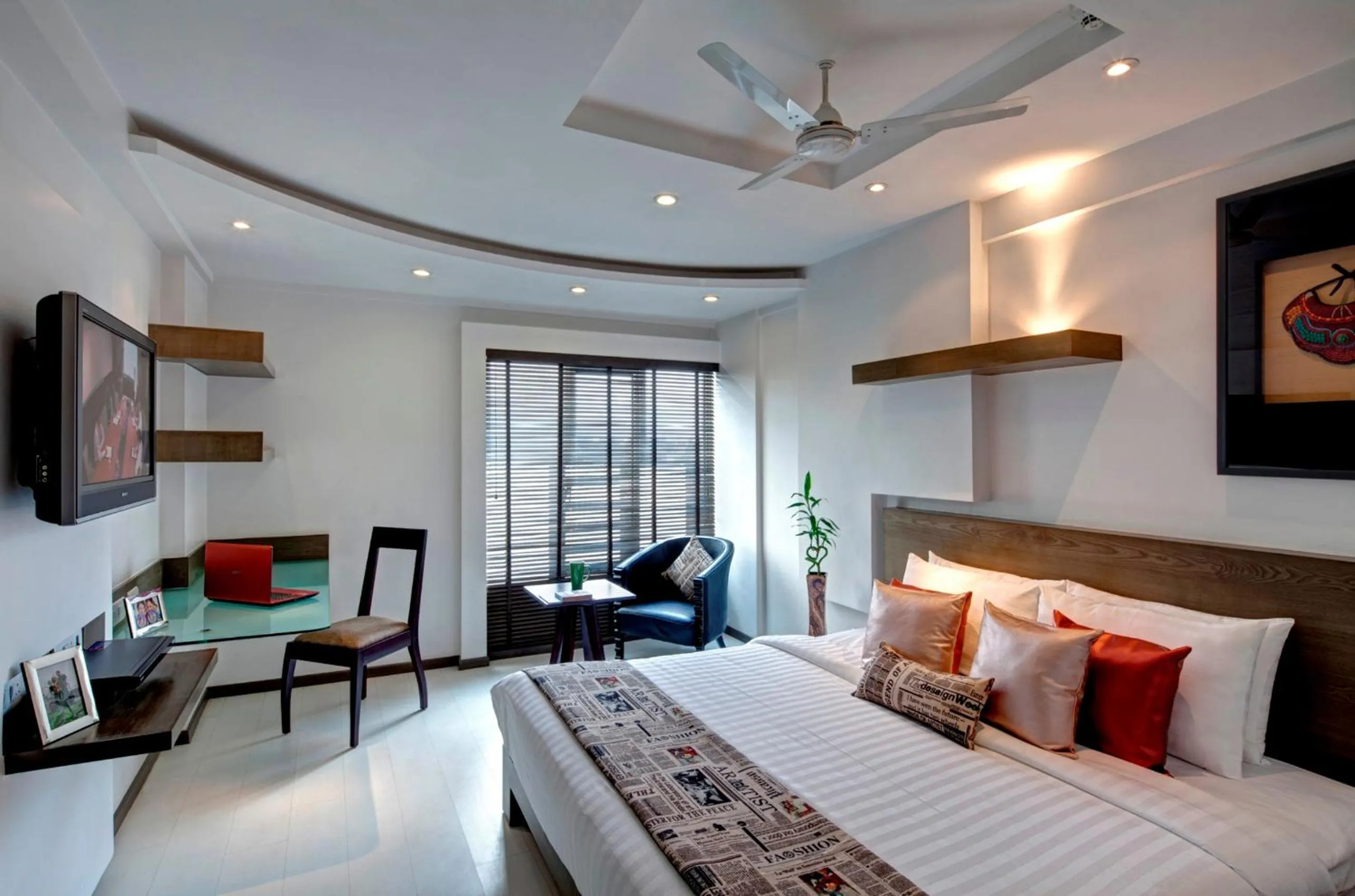 Photo of the whole room, Bed in Melange Astris