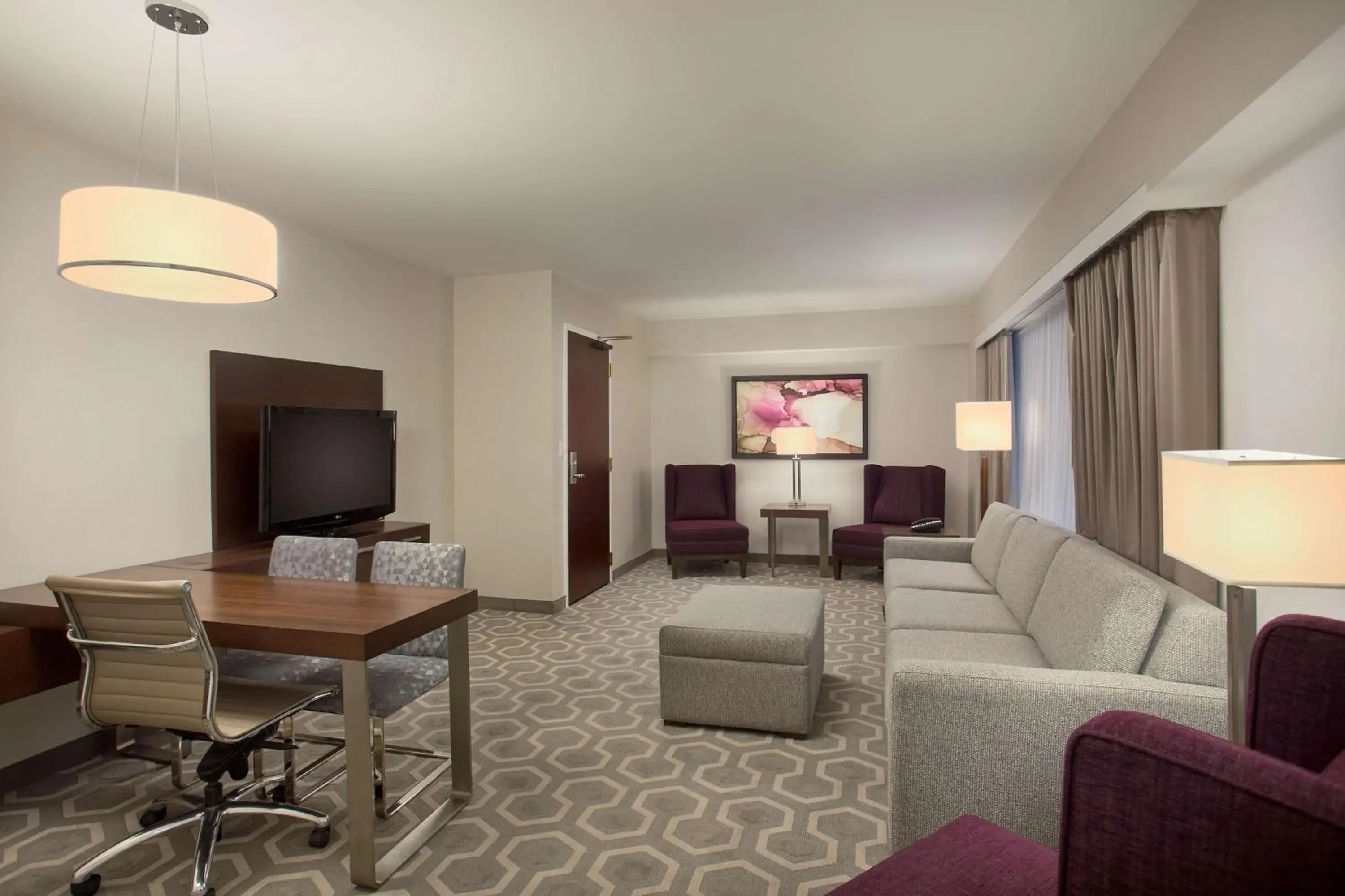 Executive Queen Suite with Two Queen Beds- Non-Smoking in Embassy Suites by Hilton Washington D.C. Georgetown Executive Queen Suite with Two Queen Beds- Non-Smoking in Embassy Suites by Hilton Washington D.C. Georgetown