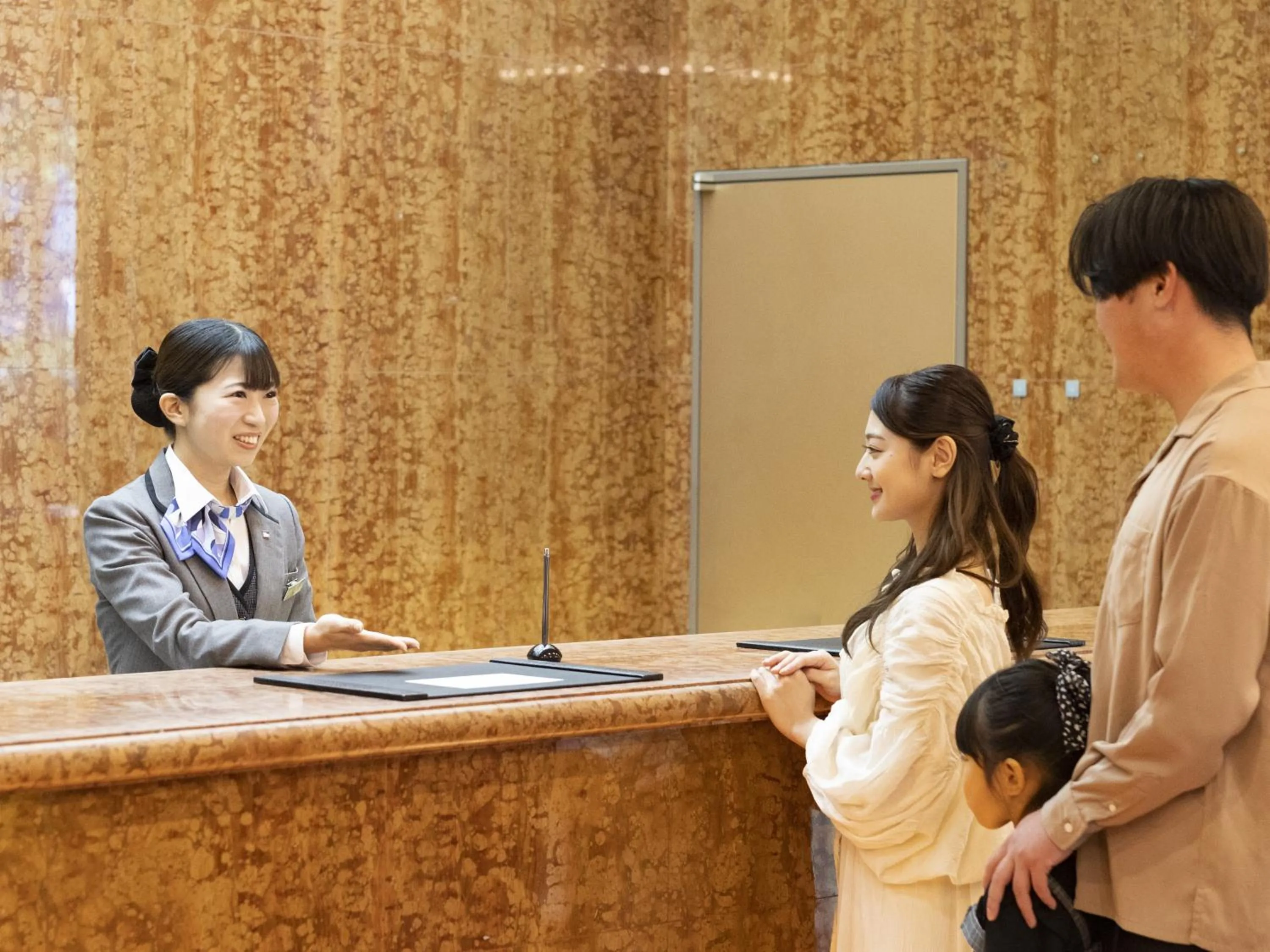 Staff in Ark Hotel Royal Fukuoka Tenjin -ROUTE INN HOTELS-