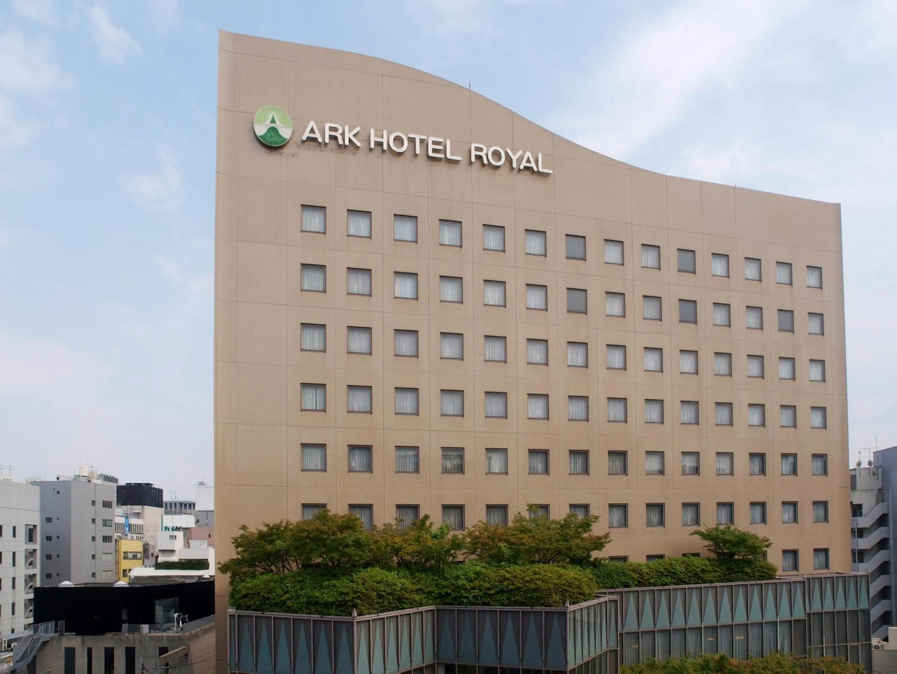 Facade/entrance in Ark Hotel Royal Fukuoka Tenjin -ROUTE INN HOTELS-