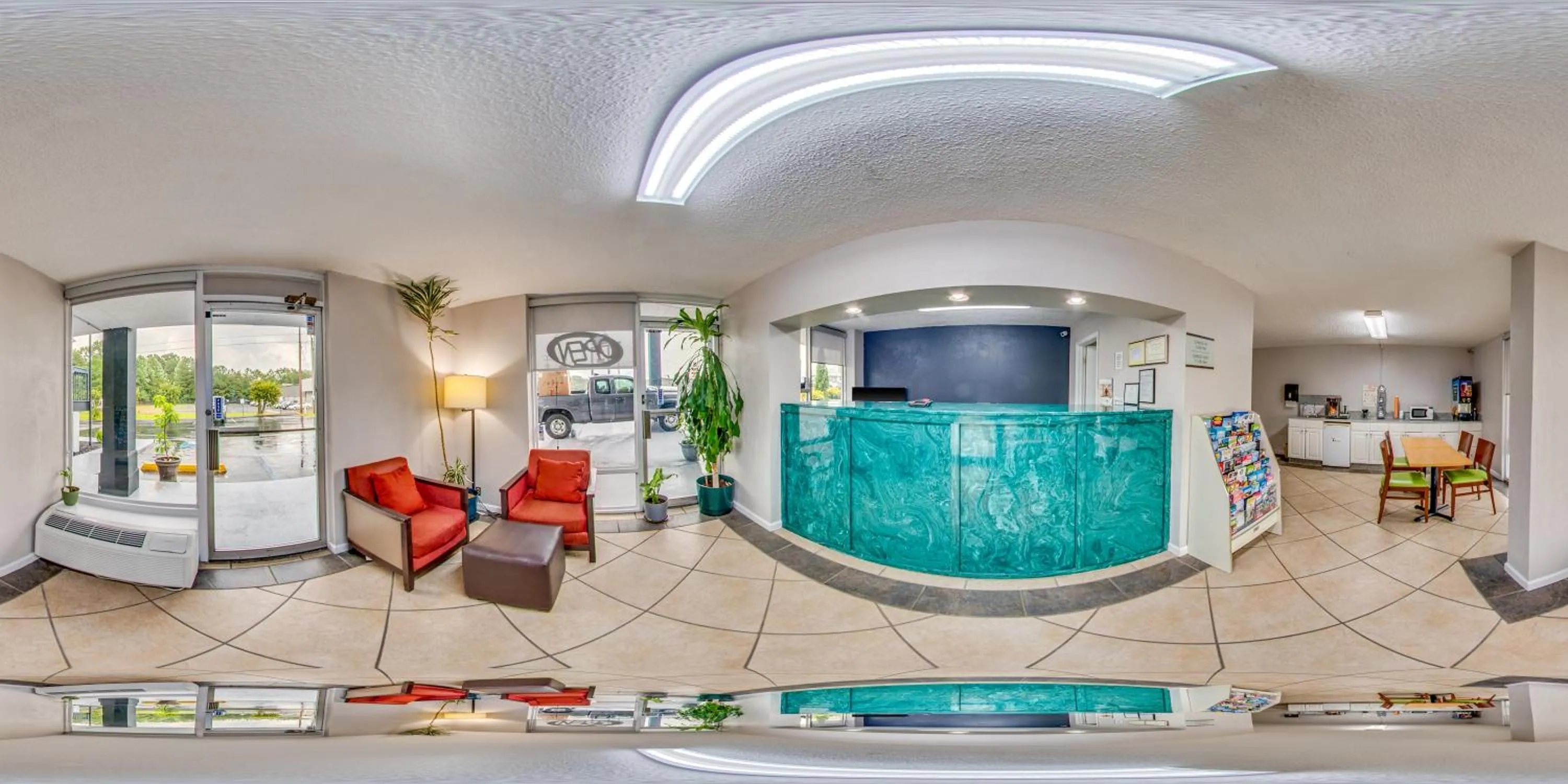 Lobby or reception in Rodeway Inn Dalton South