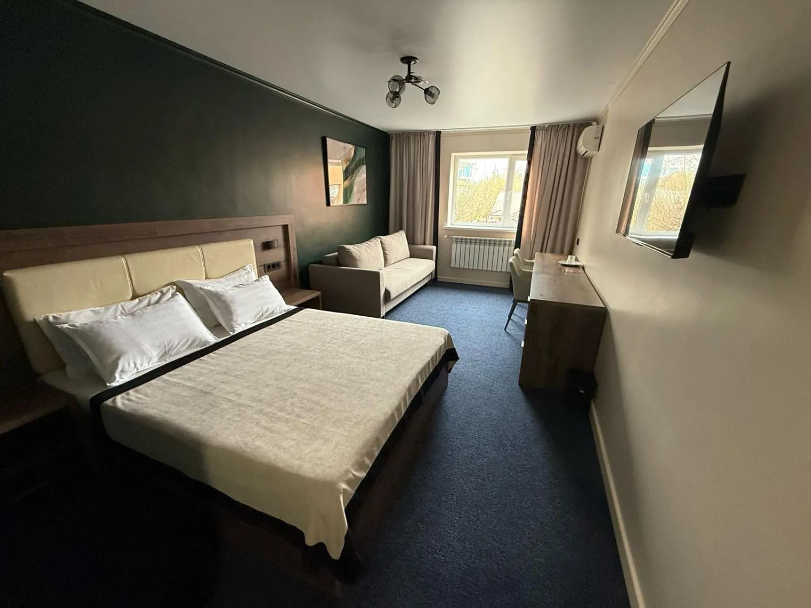 Bed in Ulpan Mini Hotel