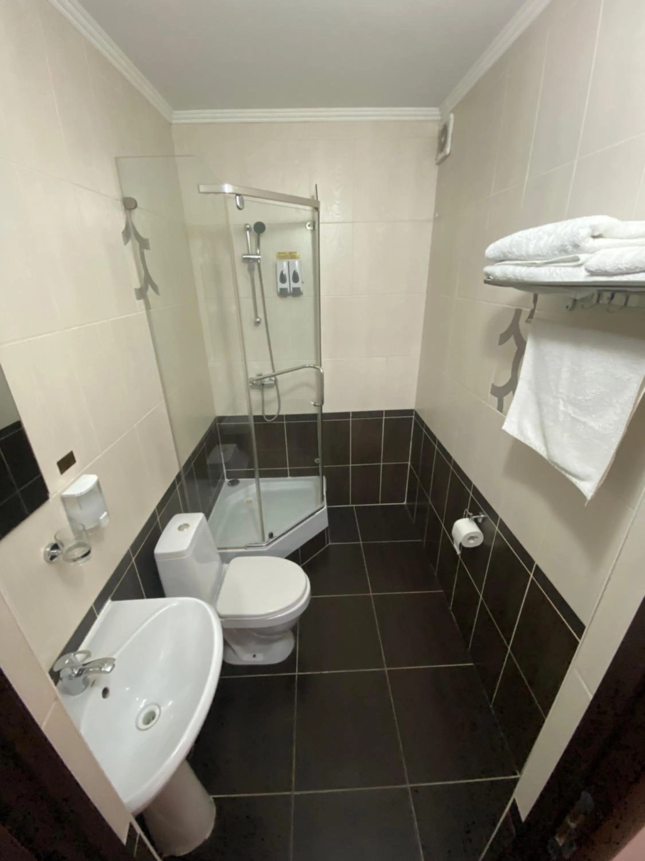 Shower in Ulpan Mini Hotel