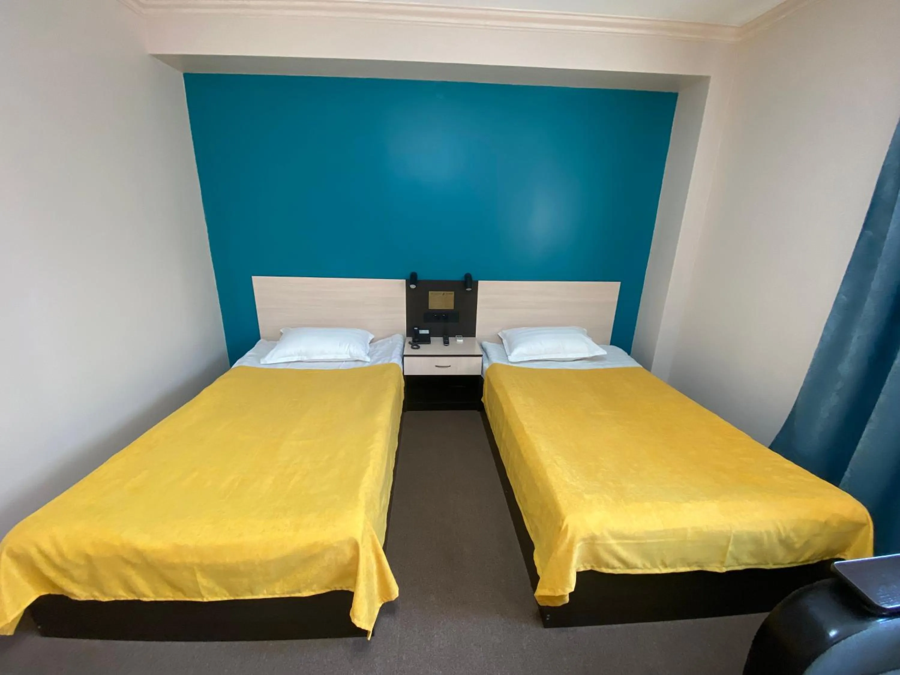 Bed in Ulpan Mini Hotel