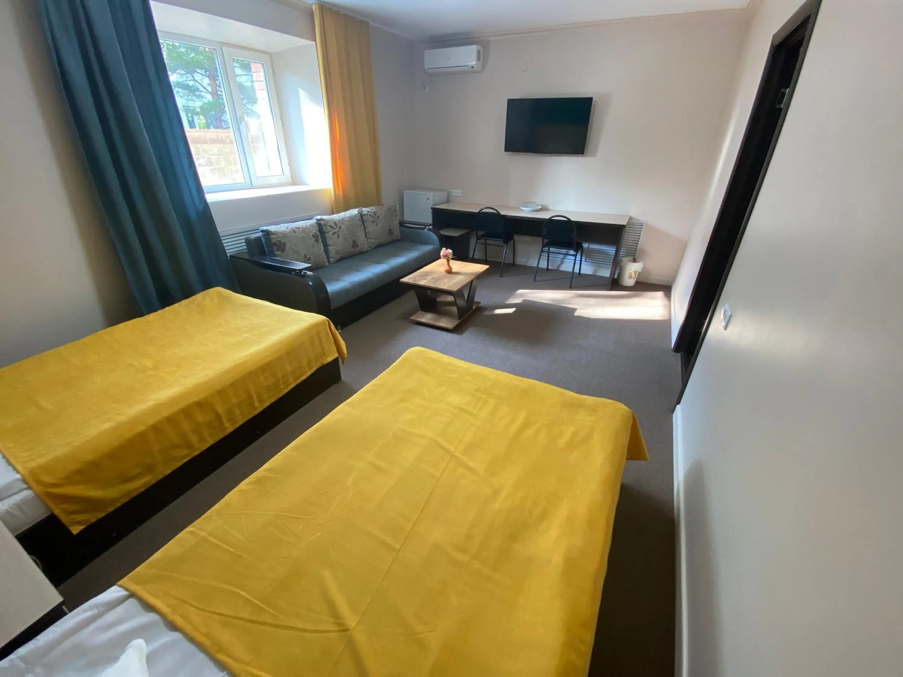 Bed in Ulpan Mini Hotel