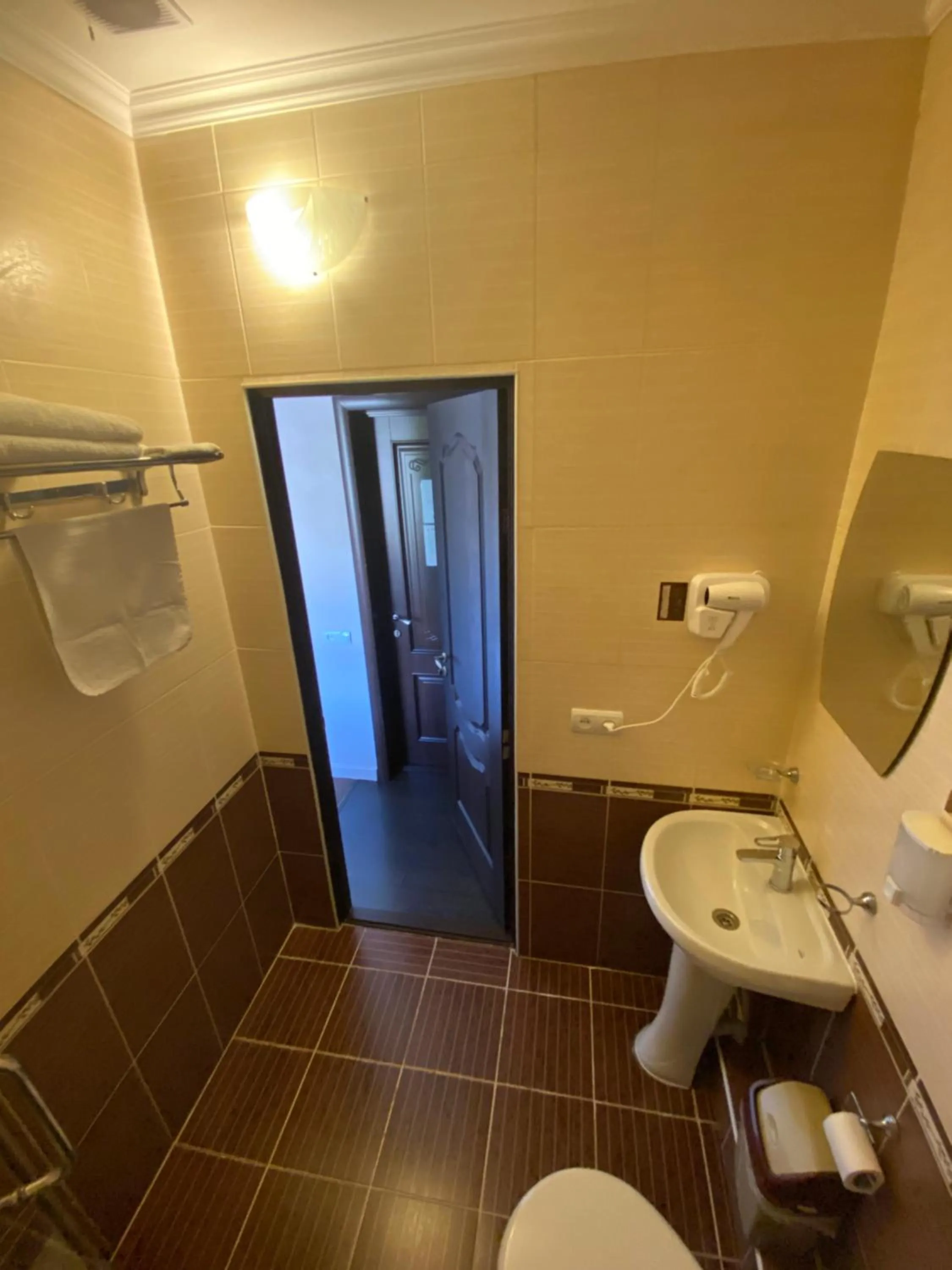 Shower in Ulpan Mini Hotel