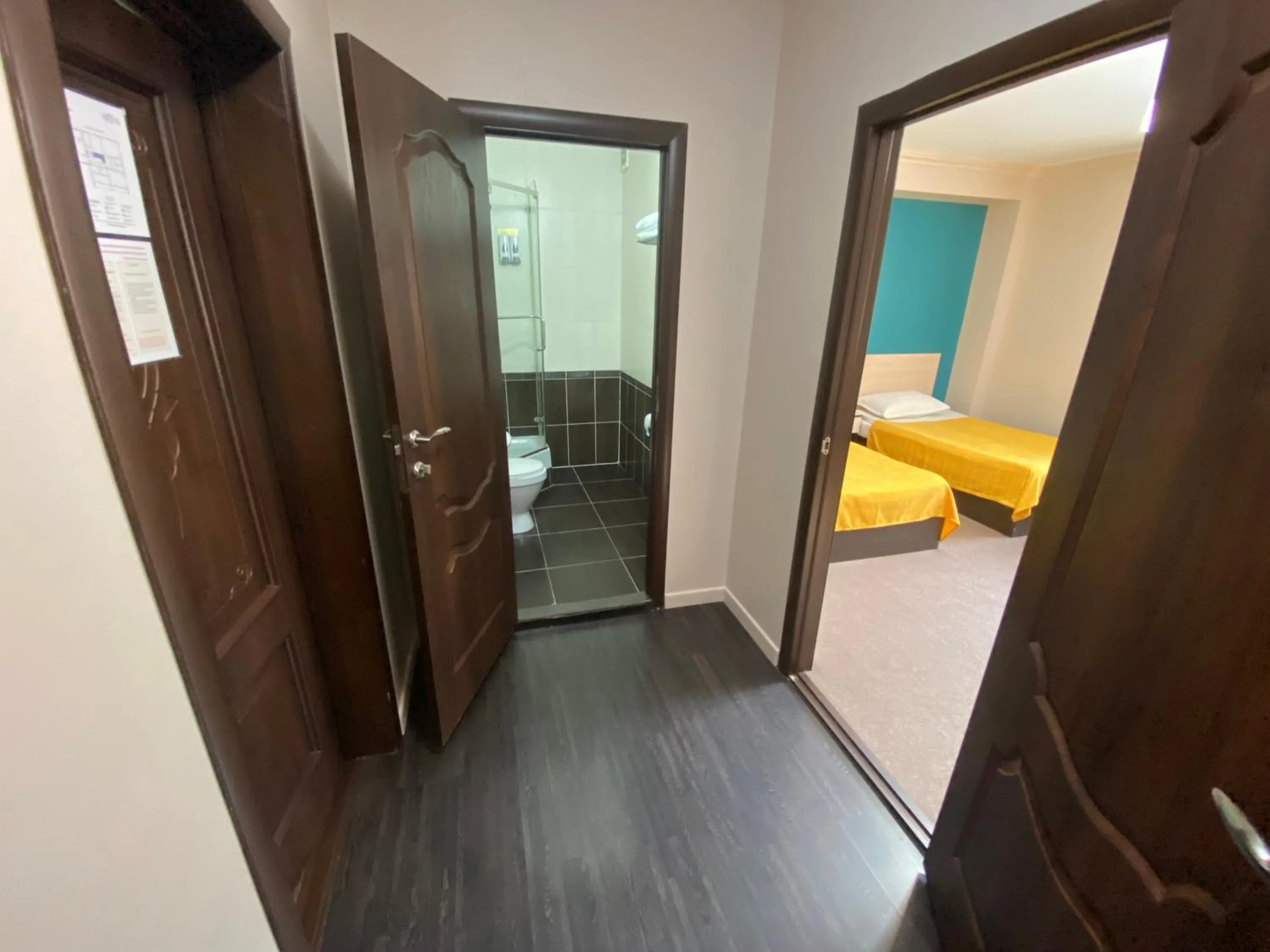 Bed in Ulpan Mini Hotel