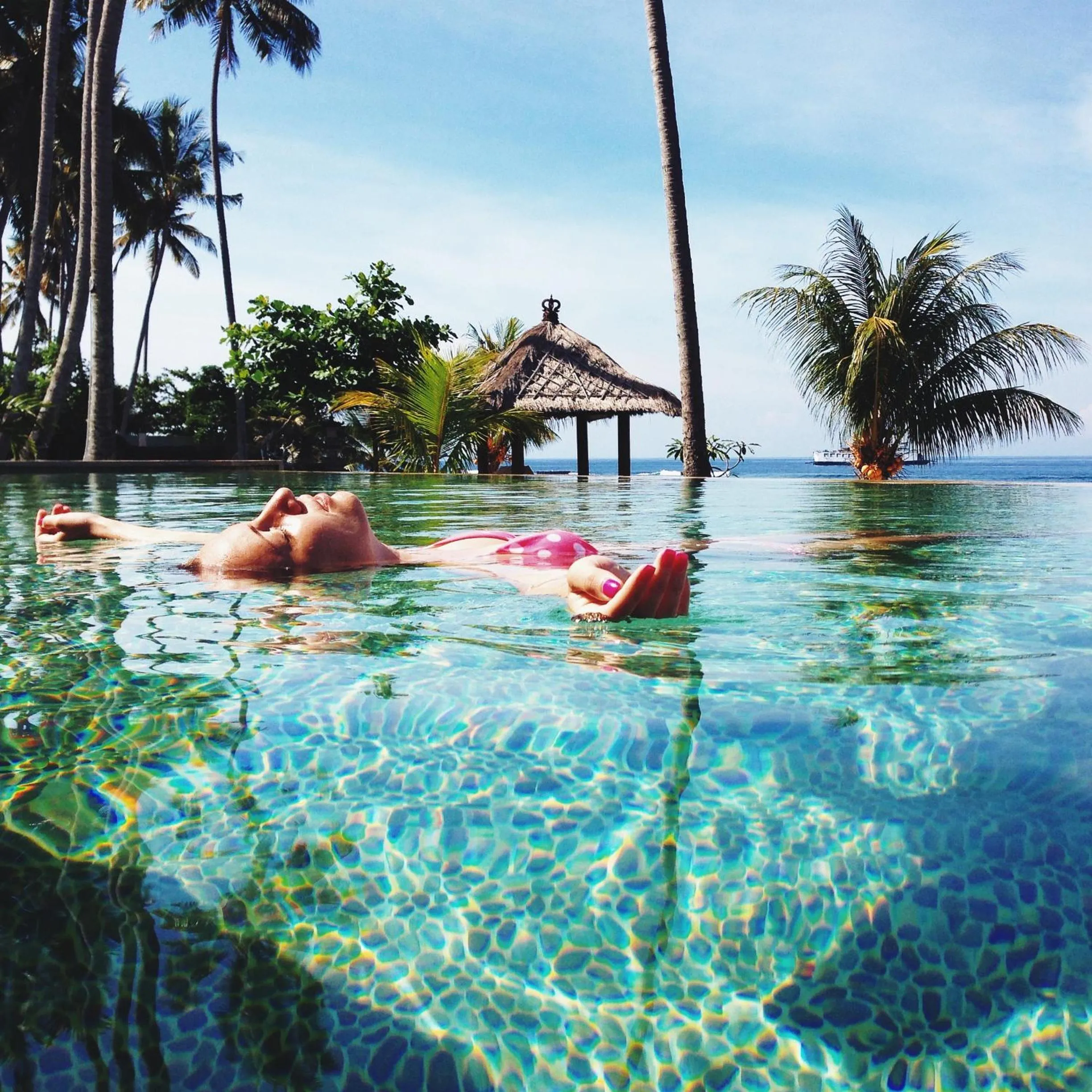 Swimming pool in Sea Breeze Candidasa