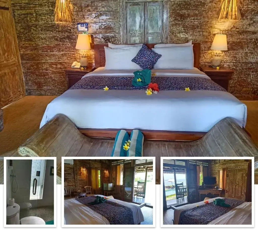 Wooden Cottage Sea Front in Sea Breeze Candidasa Wooden Cottage Sea Front in Sea Breeze Candidasa