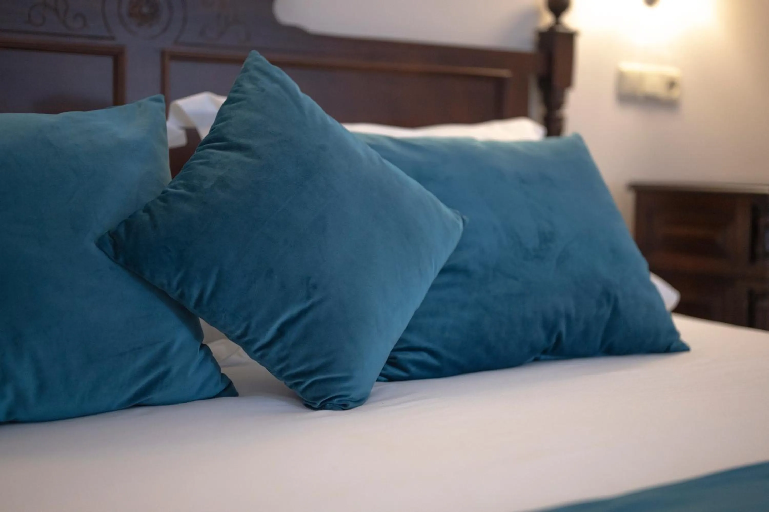 Decorative detail, Bed in Hotel María de Molina