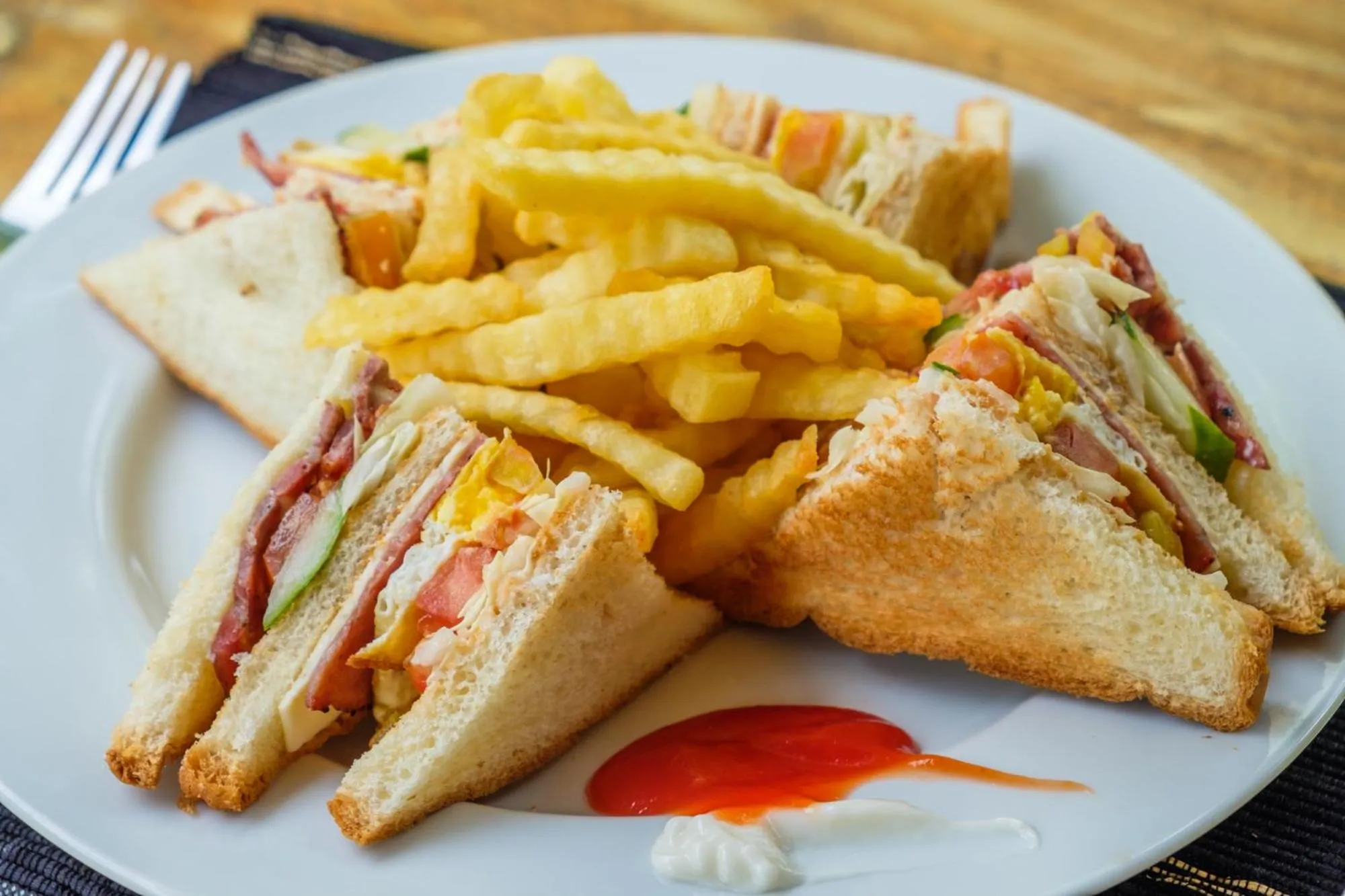 Breakfast in Crystal Bay Bungalows