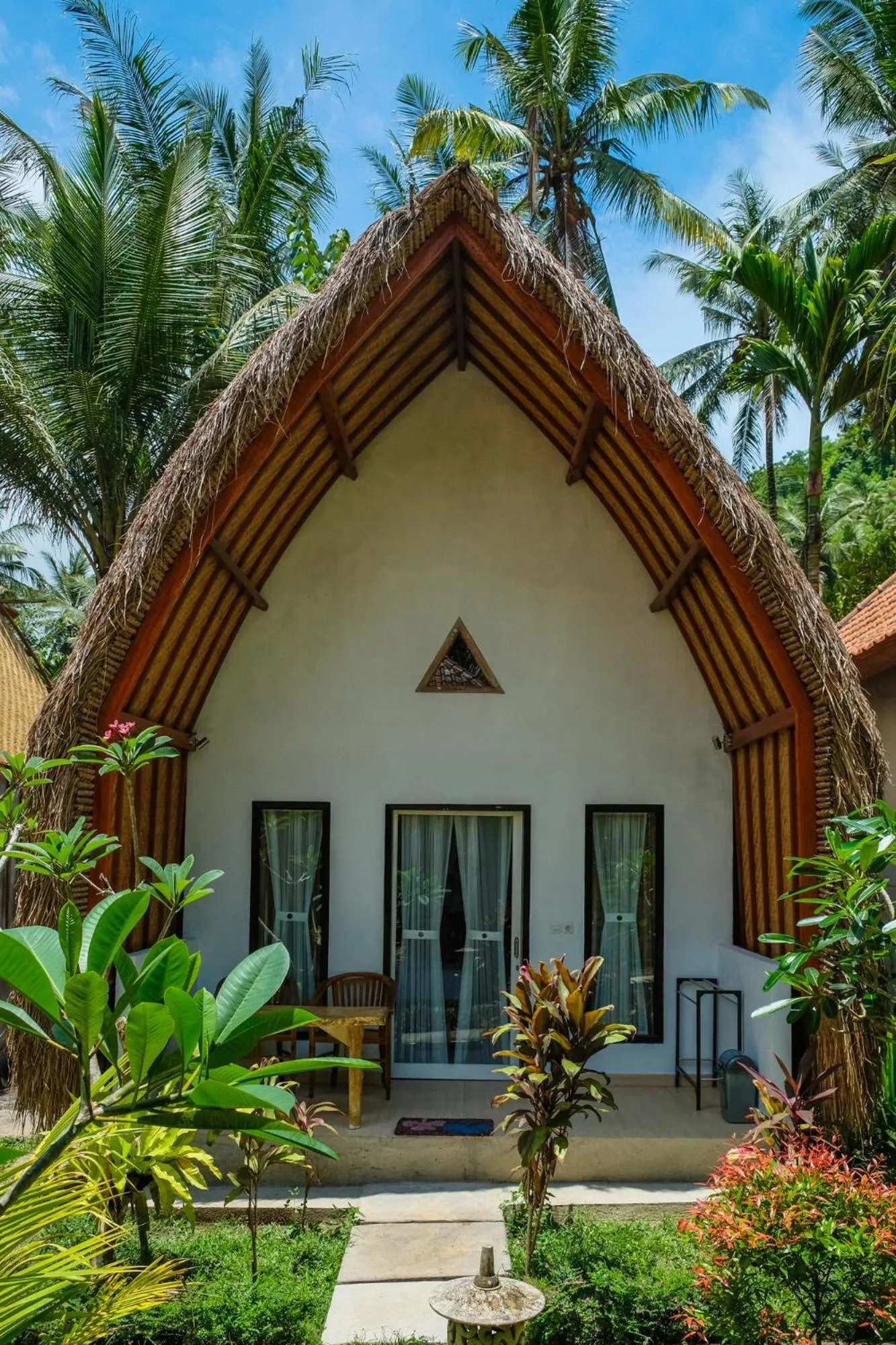 Patio in Crystal Bay Bungalows